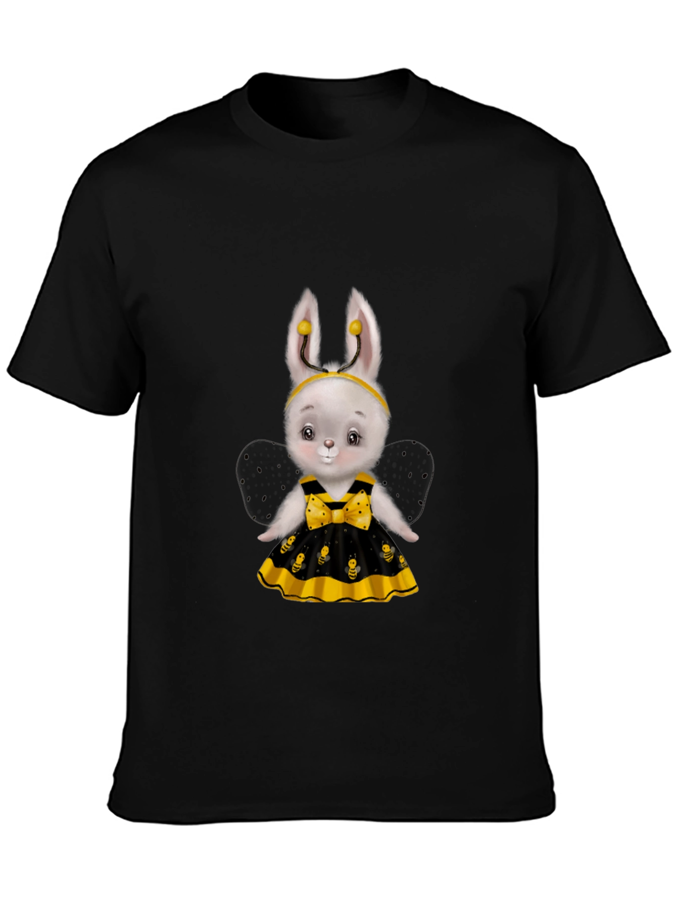 Cute Bee Bunny T-Shirt