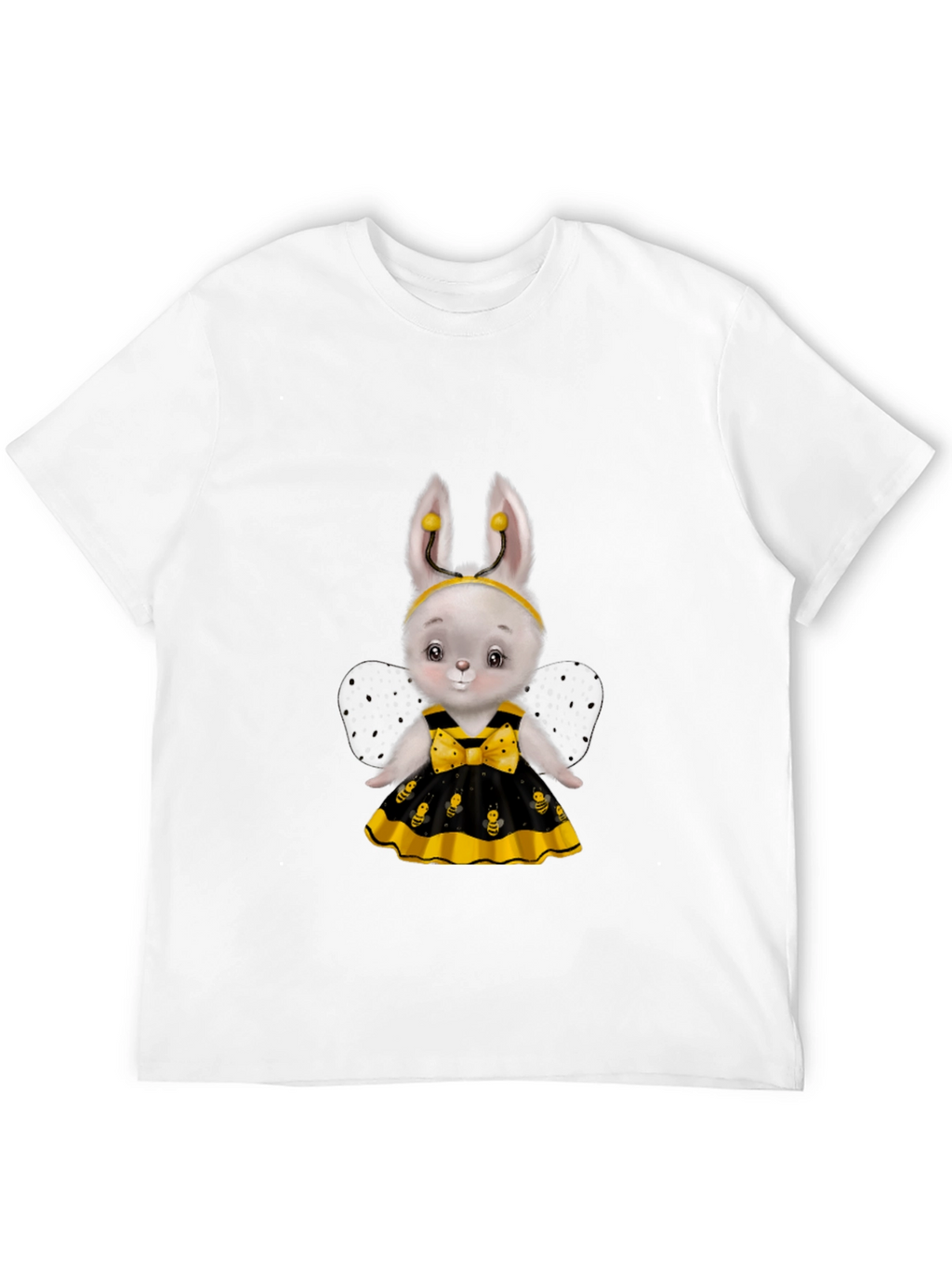 Cute Bee Bunny T-Shirt