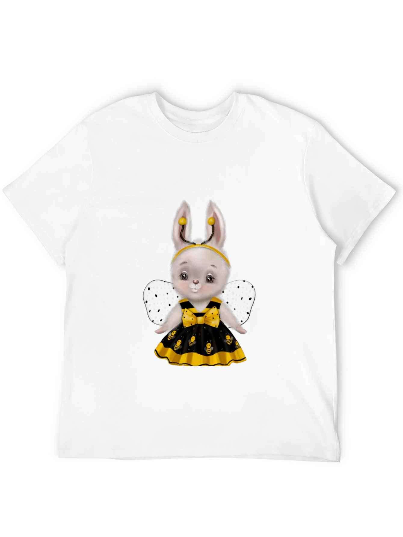 Cute Bee Bunny T-Shirt