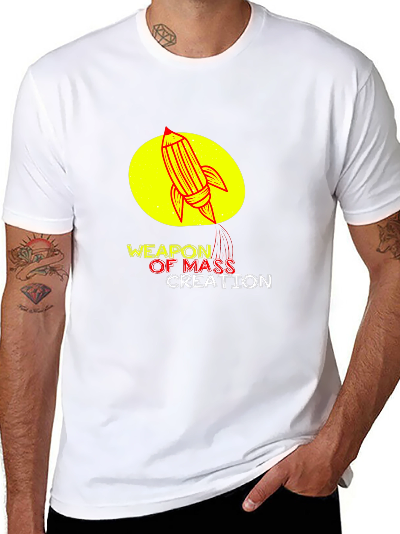 Weapon of Mass Creation Graphic Tee