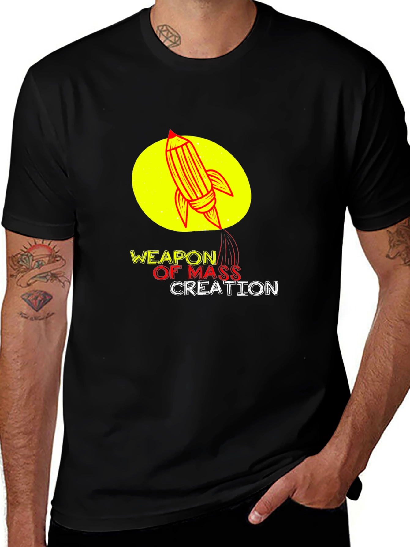 Weapon of Mass Creation Graphic Tee