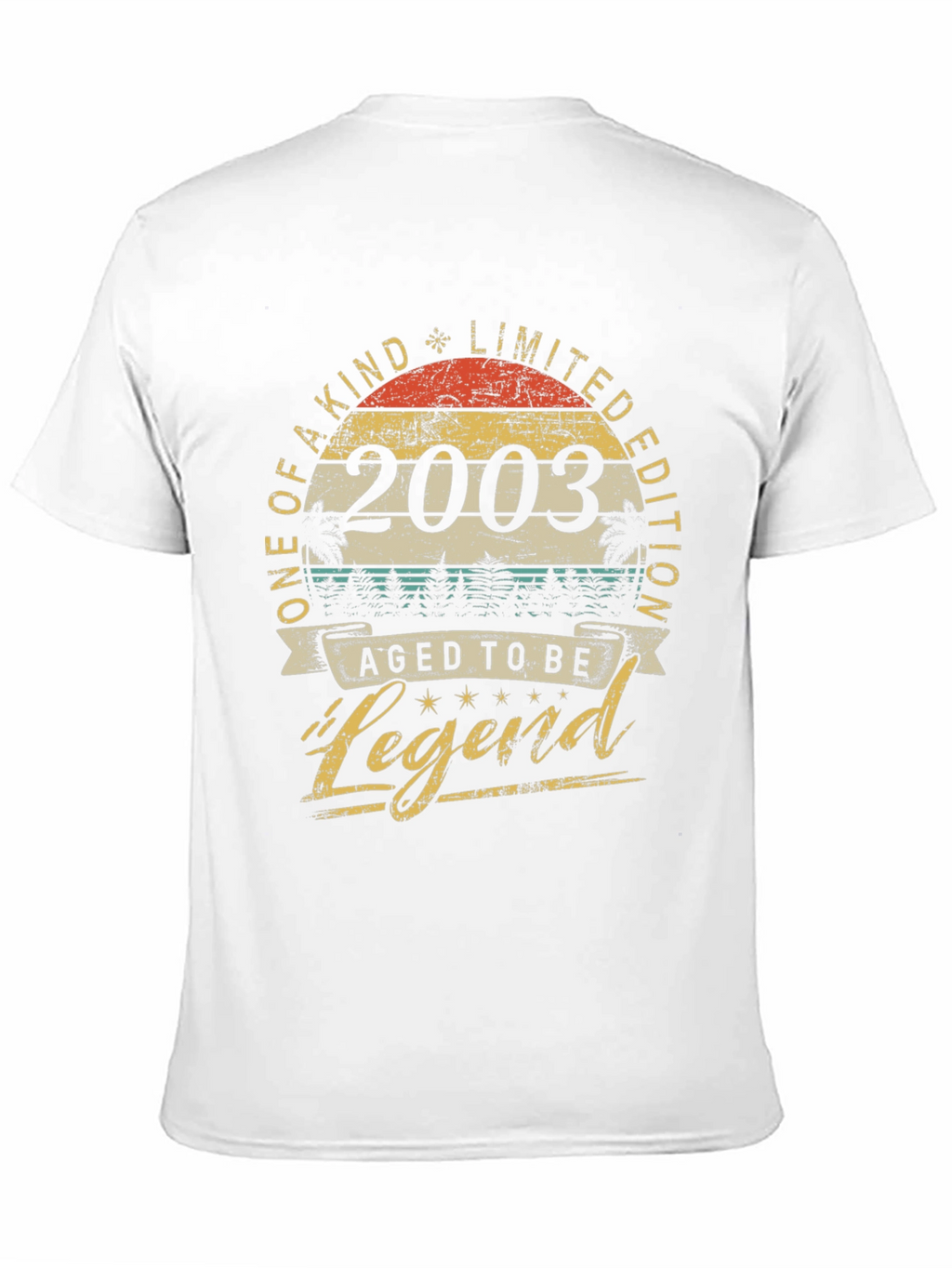 2003 Aged to Be Legend Graphic T-Shirt