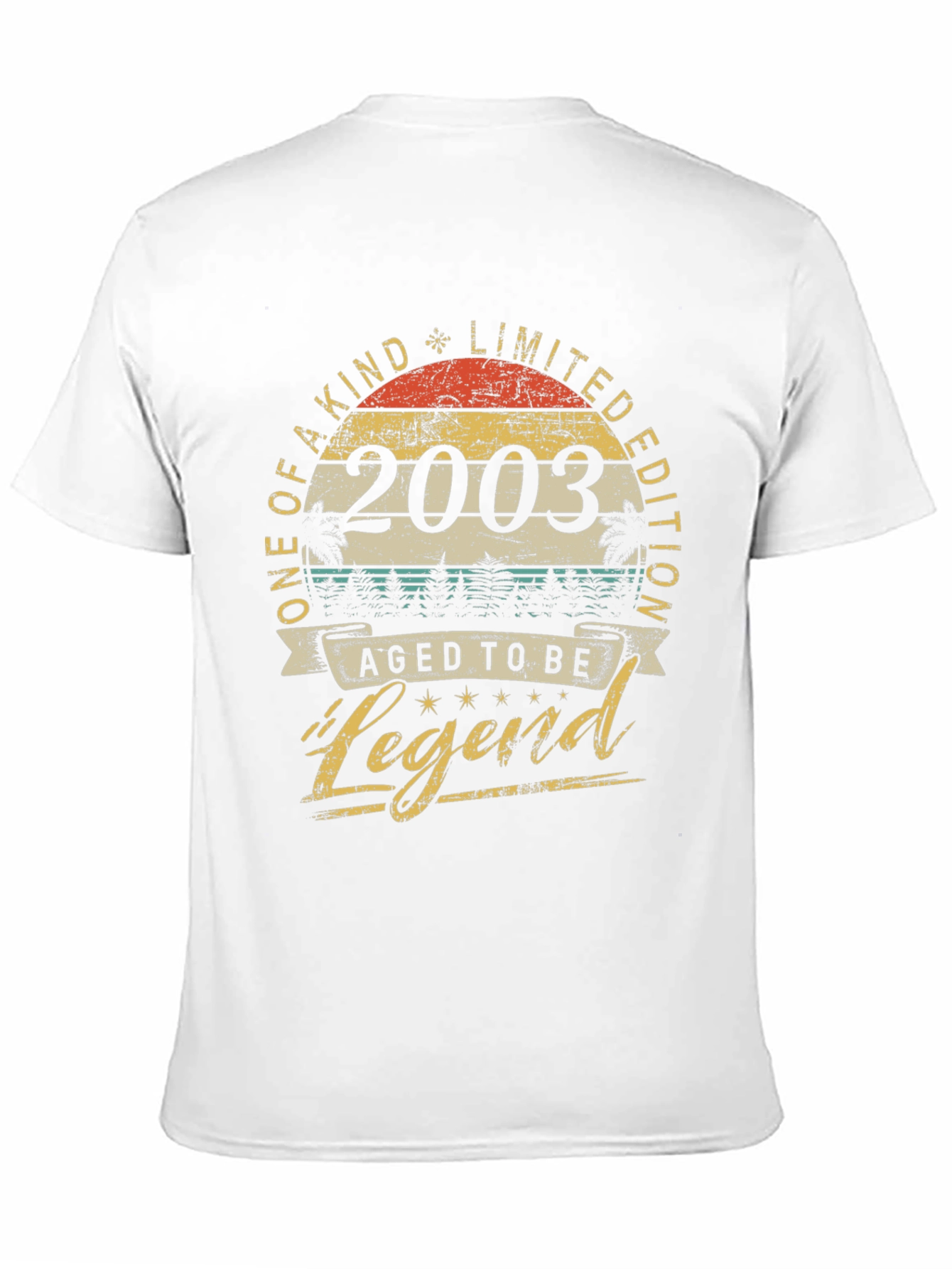 2003 Aged to Be Legend Graphic T-Shirt