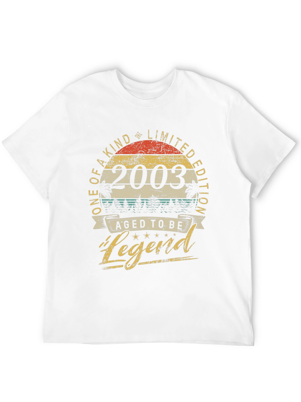 2003 Aged to Be Legend Graphic T-Shirt