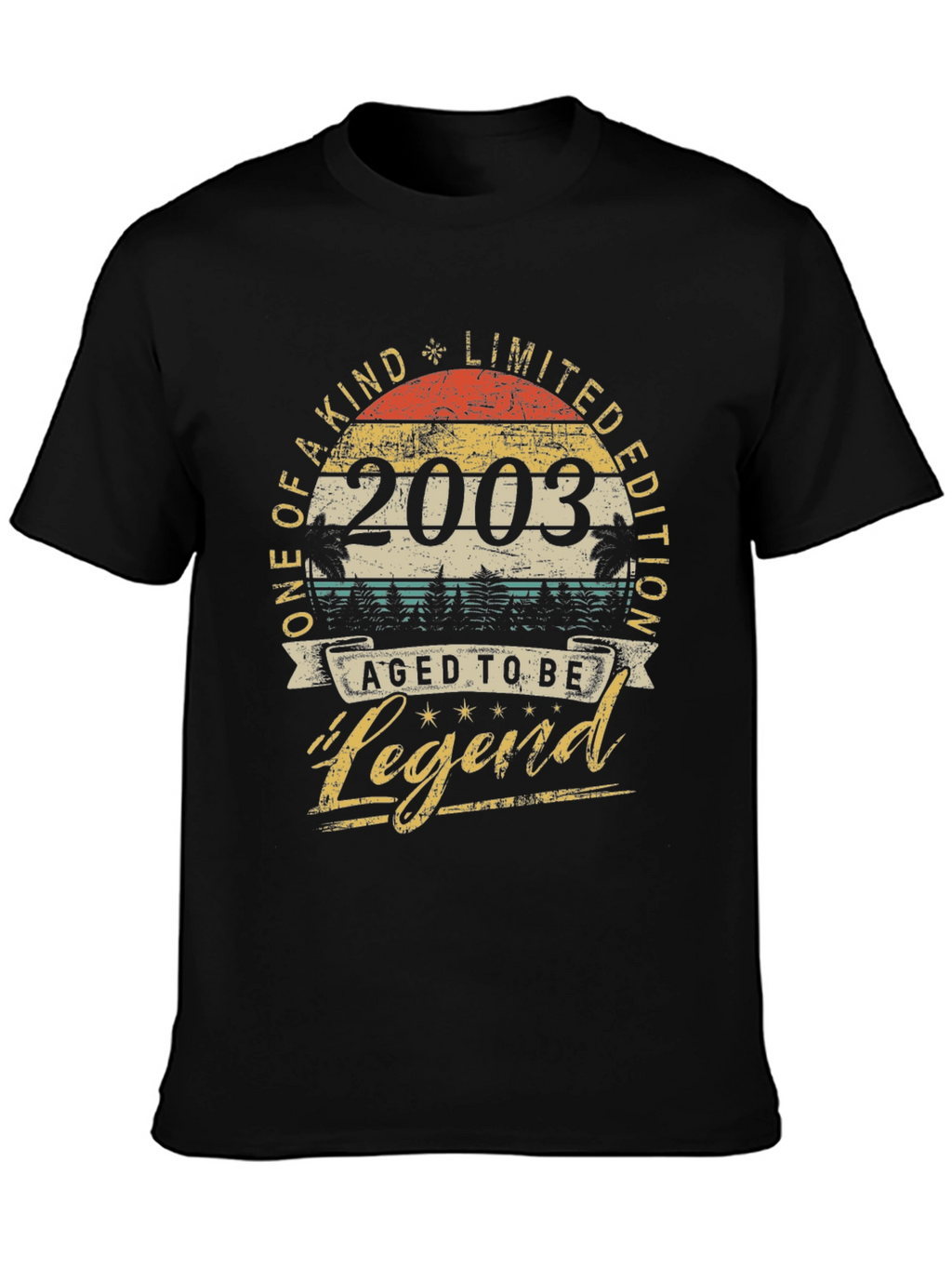 2003 Aged to Be Legend Graphic T-Shirt
