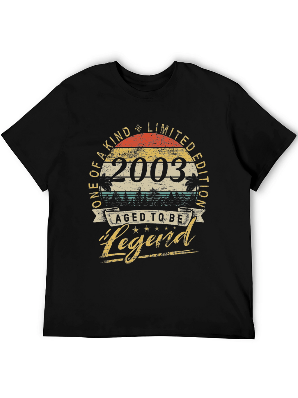 2003 Aged to Be Legend Graphic T-Shirt