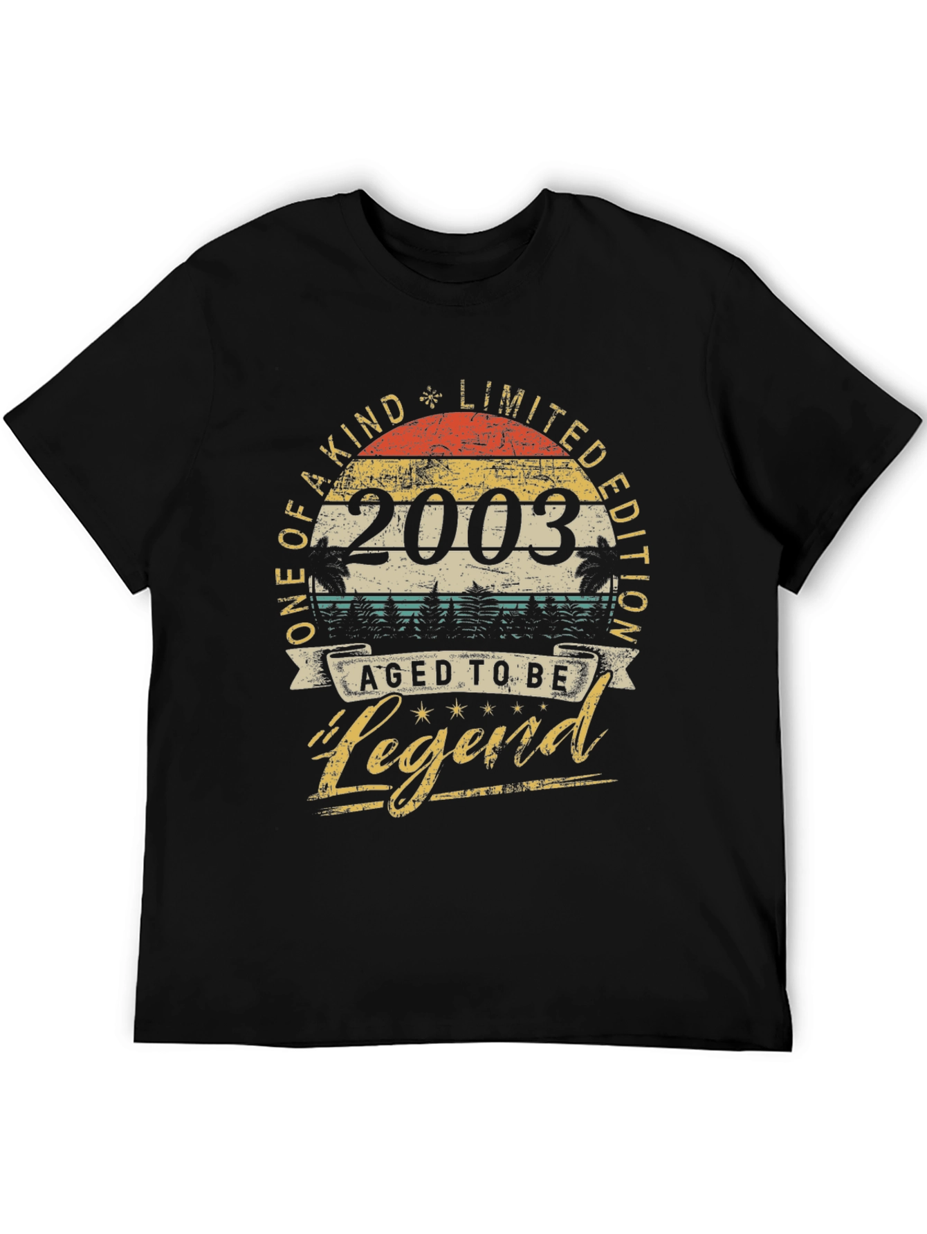 2003 Aged to Be Legend Graphic T-Shirt