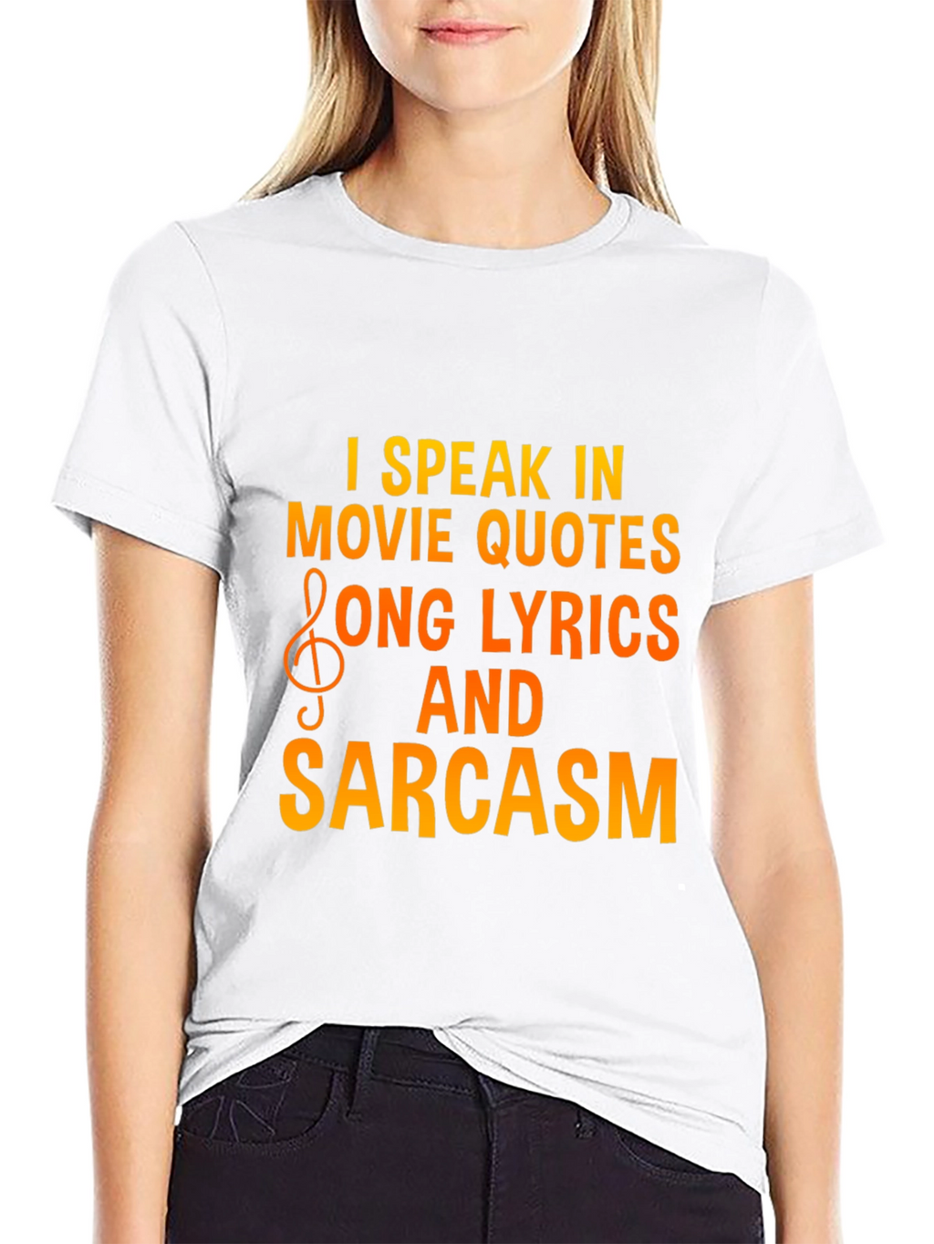 Movie Quotes Lyrics & Sarcasm T-Shirt