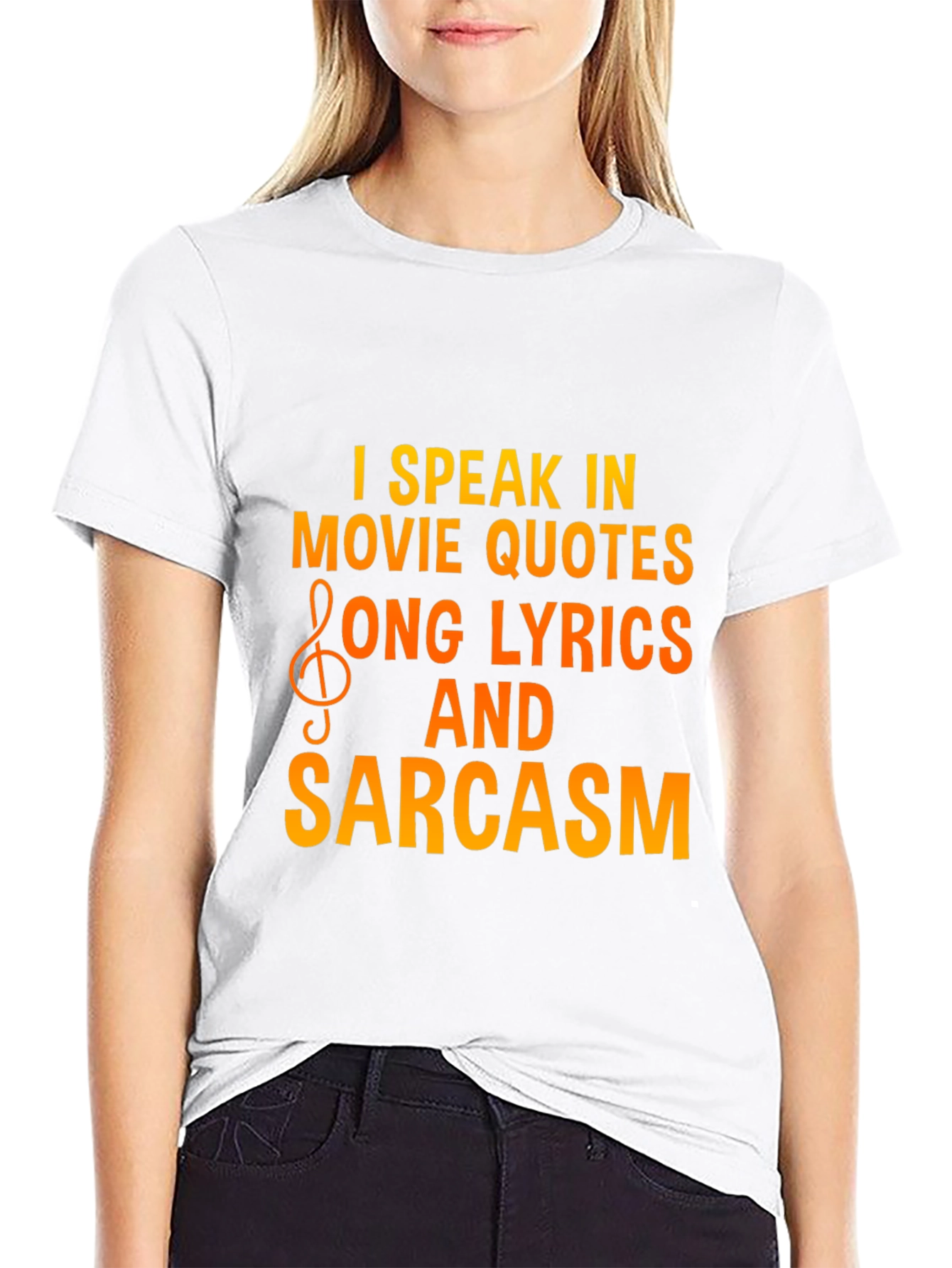 Movie Quotes Lyrics & Sarcasm T-Shirt