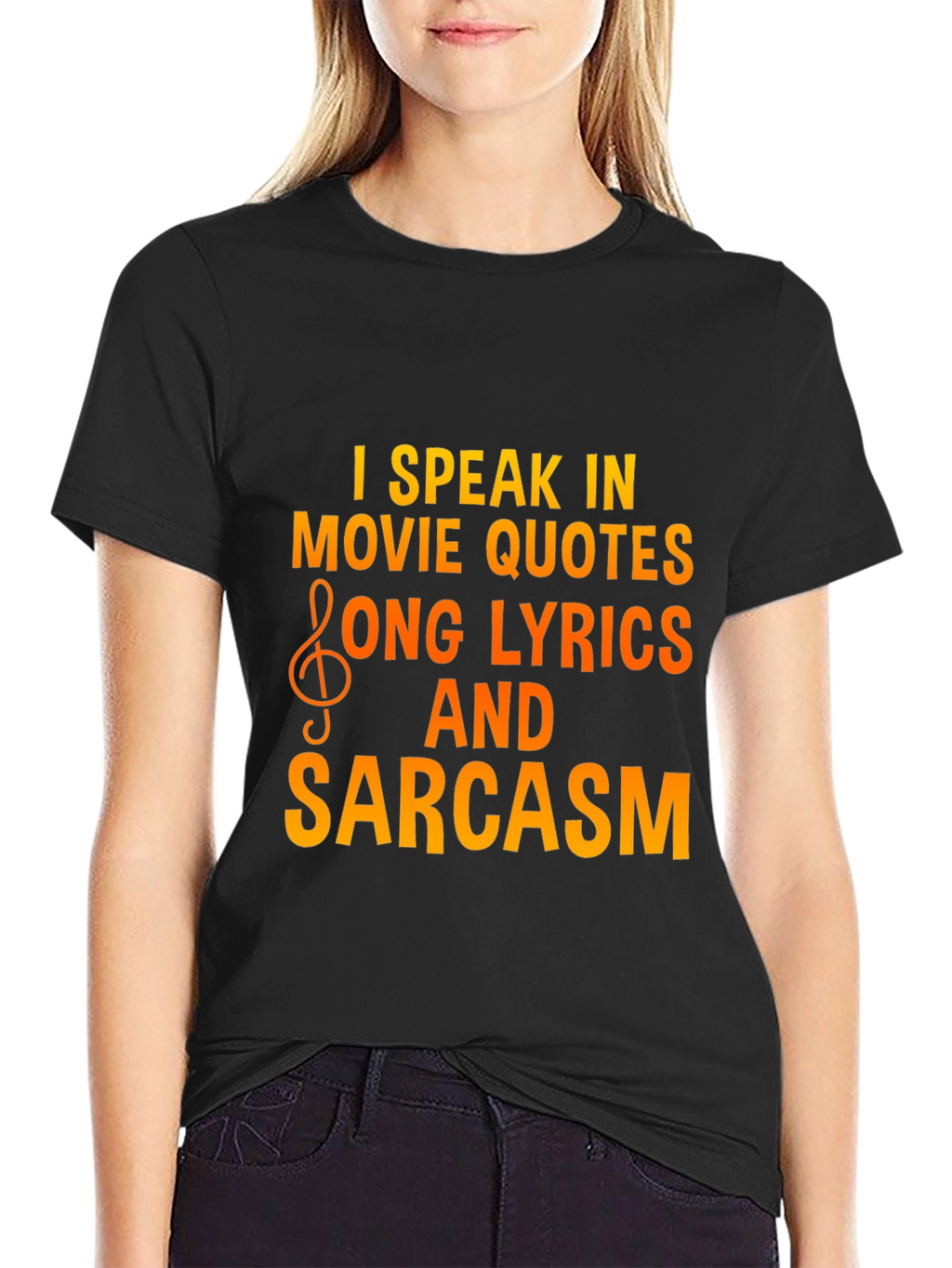 Movie Quotes Lyrics & Sarcasm T-Shirt