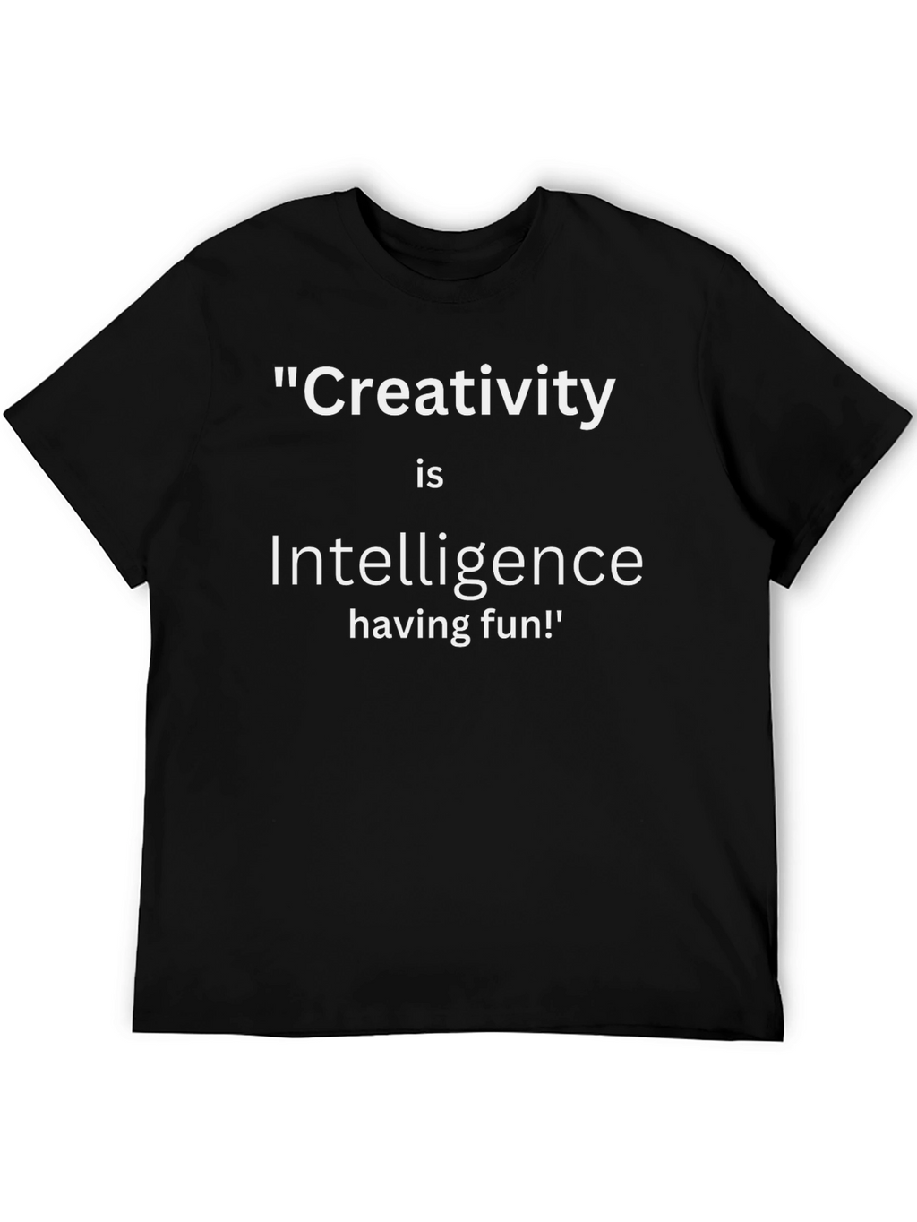 Creative Intelligence Black T-Shirt