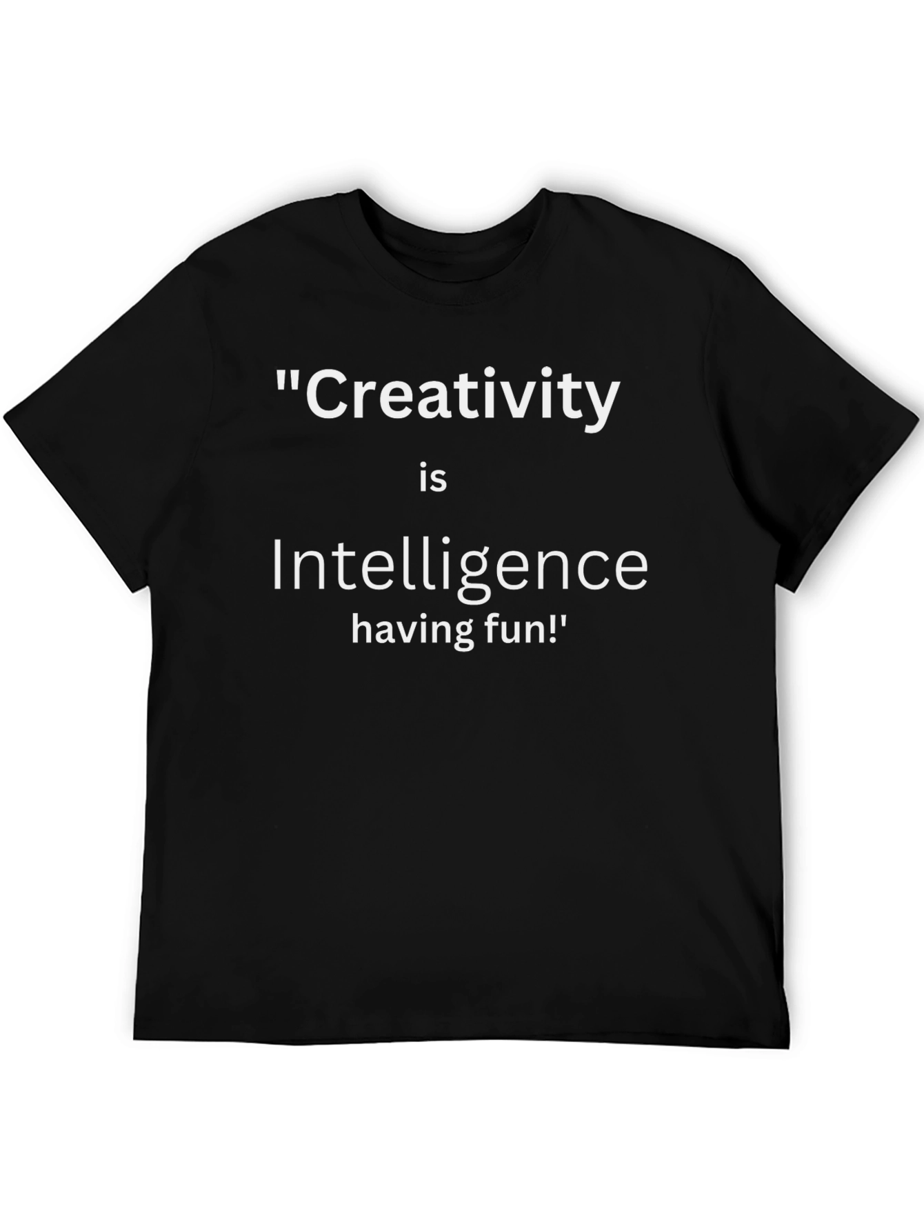 Creative Intelligence Black T-Shirt
