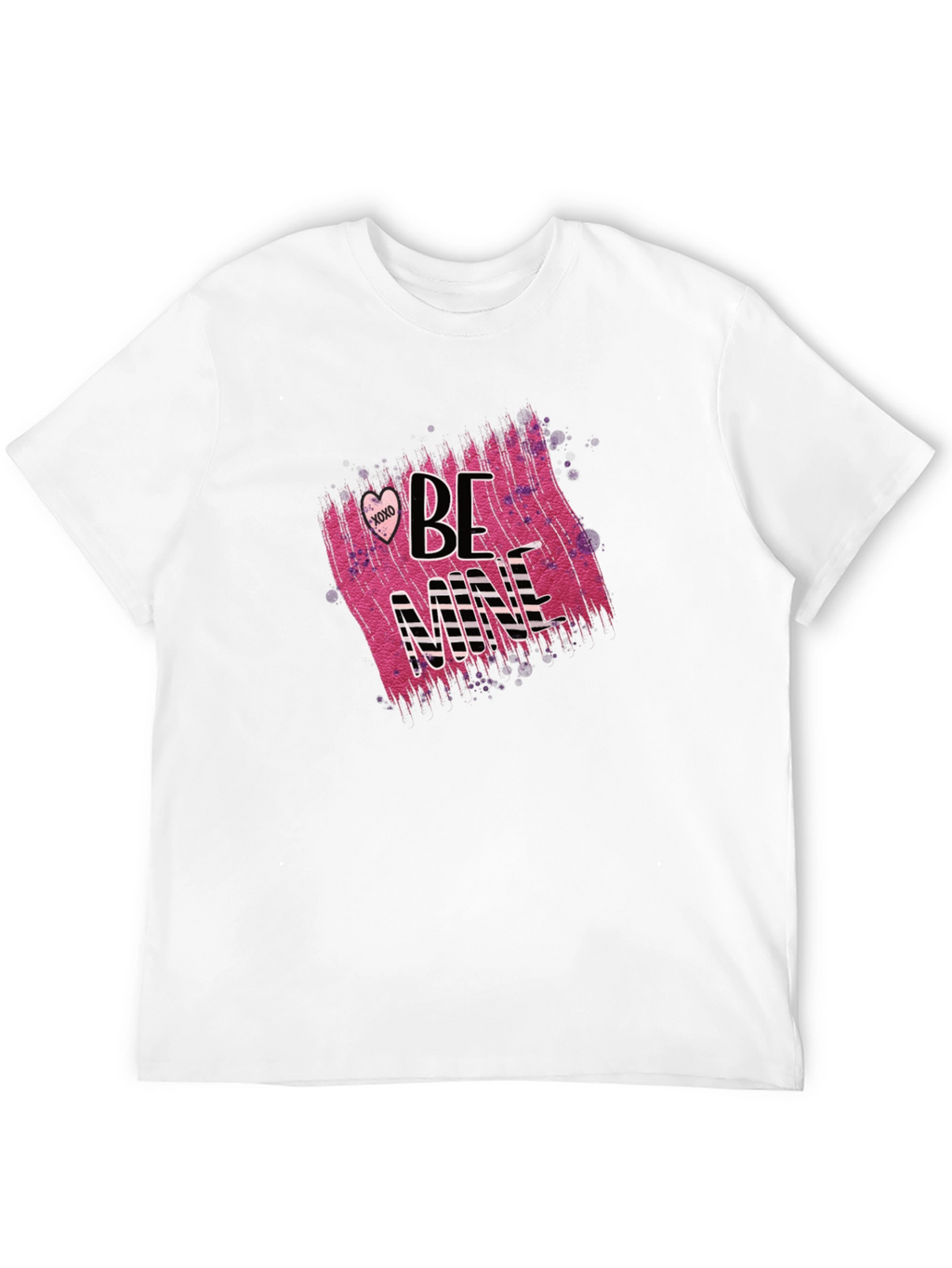 Be Mine Valentines Day Graphic T-Shirt