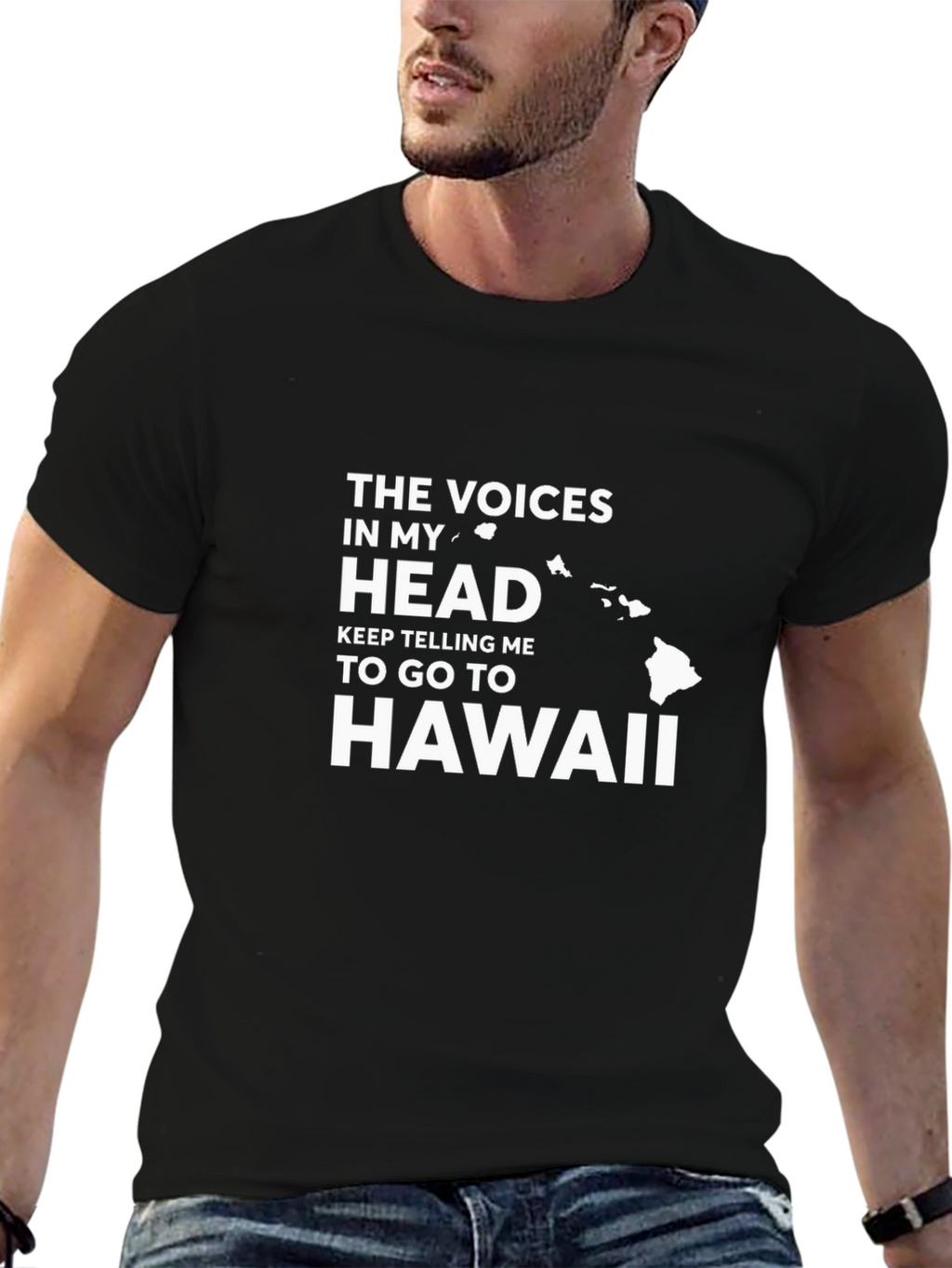 Hawaii Calling T-Shirt: Voices in My Head