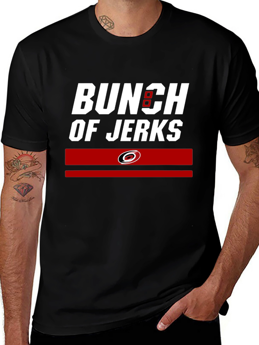 Bunch of Jerks T-Shirt | Carolina Hurricanes Fan Apparel