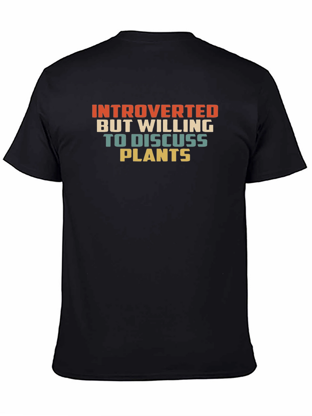 Introverted Plants T-Shirt: Discussing Plants