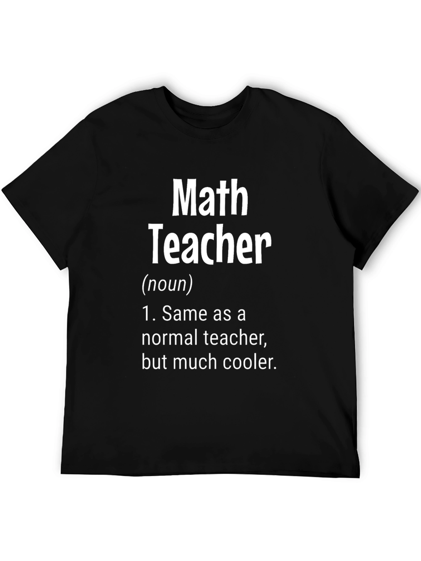 Math Teacher Definition T-Shirt