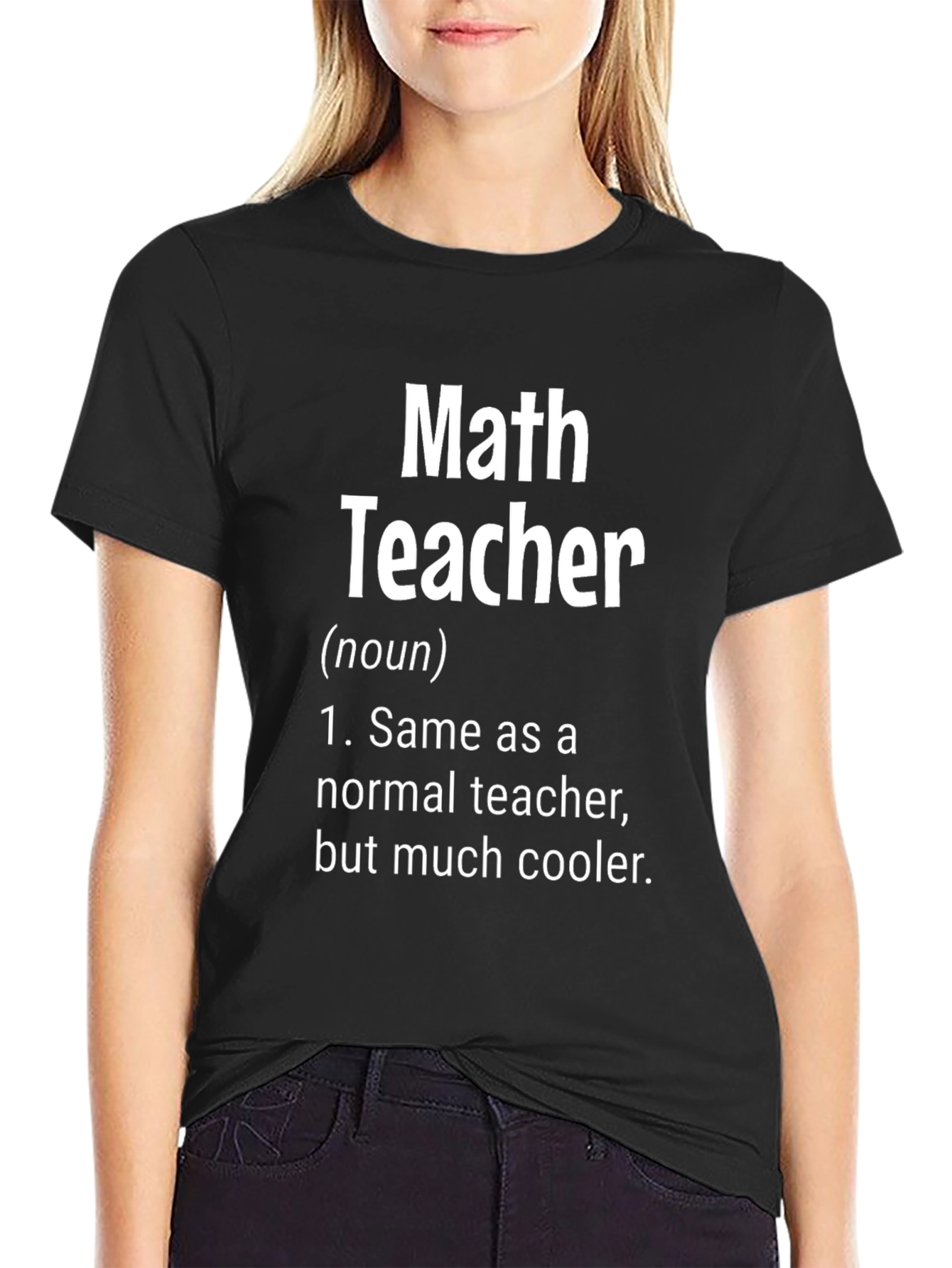 Math Teacher Definition T-Shirt