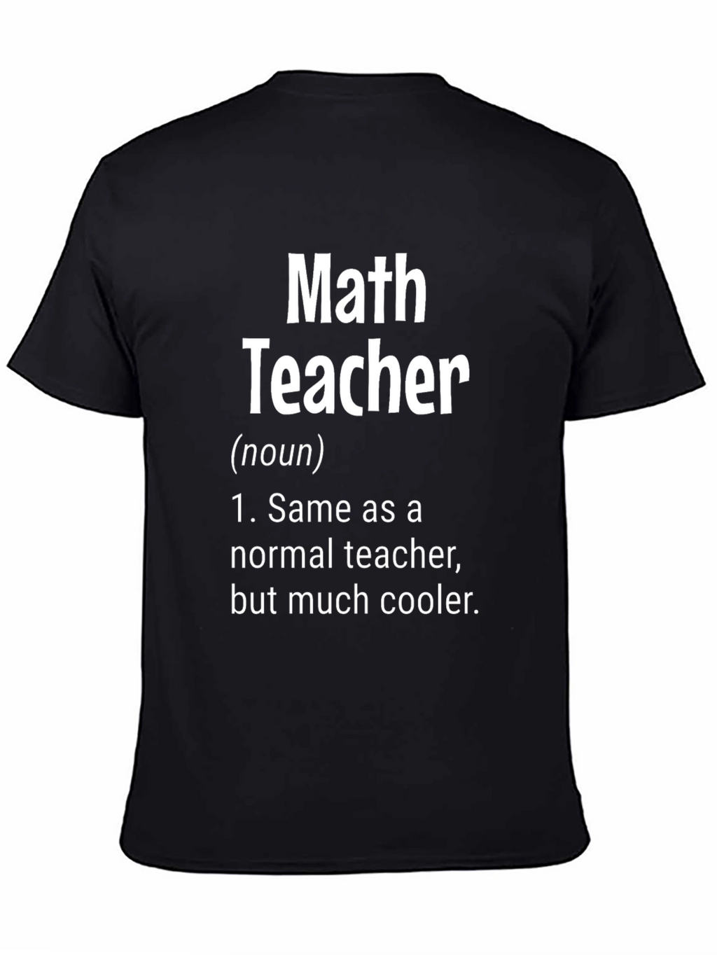 Math Teacher Definition T-Shirt