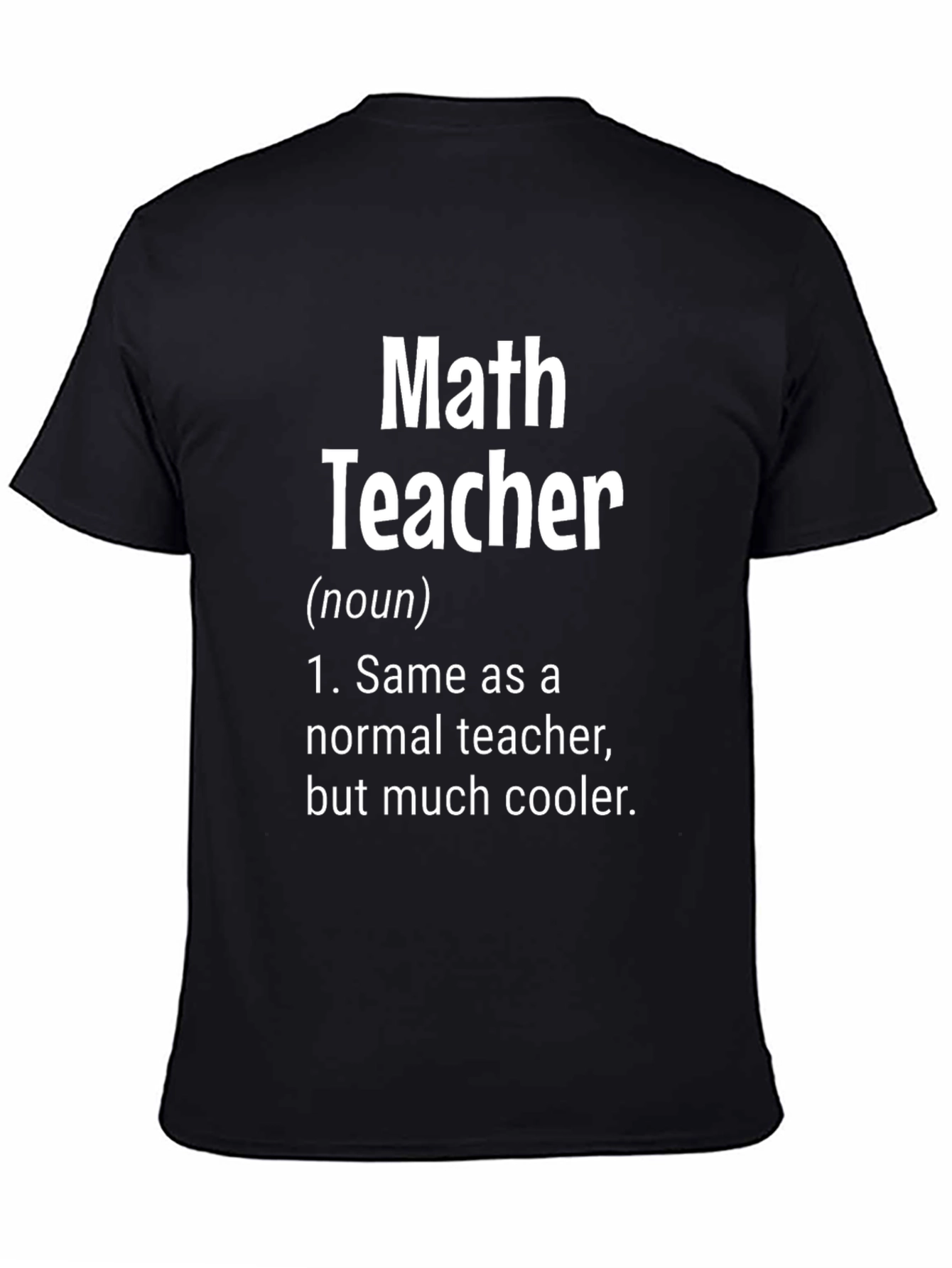 Math Teacher Definition T-Shirt