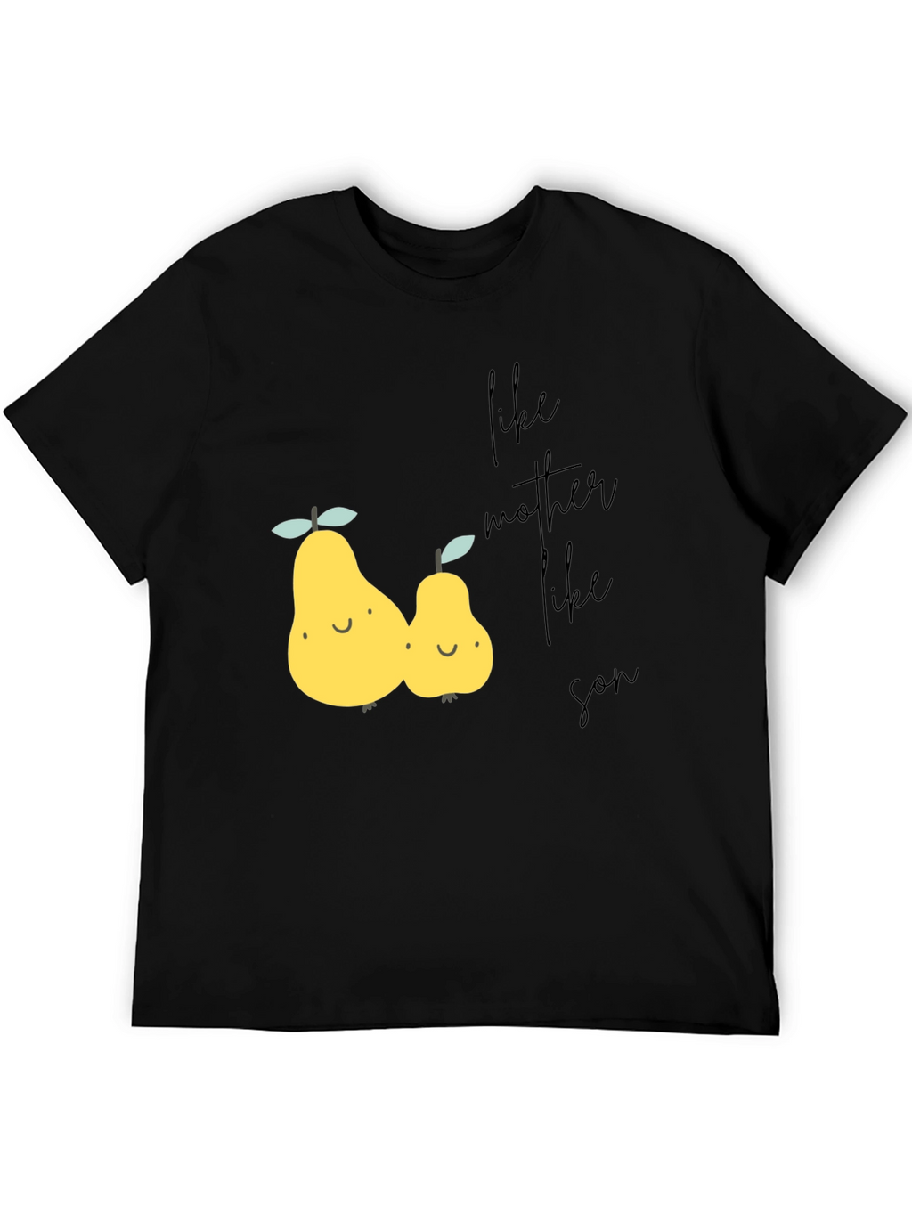 Like Mother Like Son Pear Graphic T-Shirt