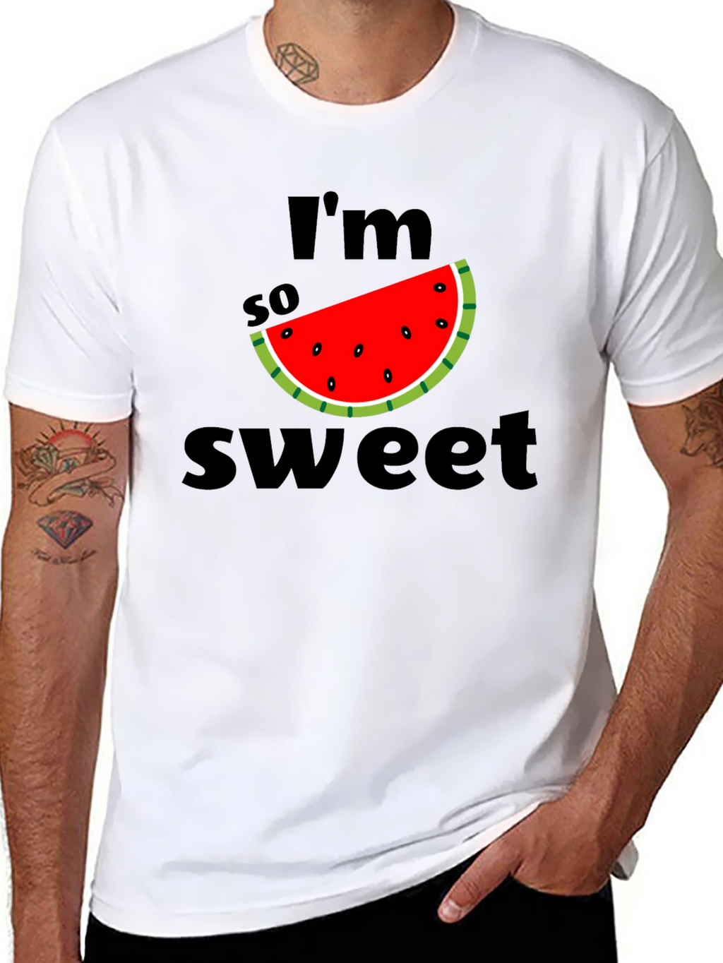 Im So Sweet Watermelon Graphic T-Shirt