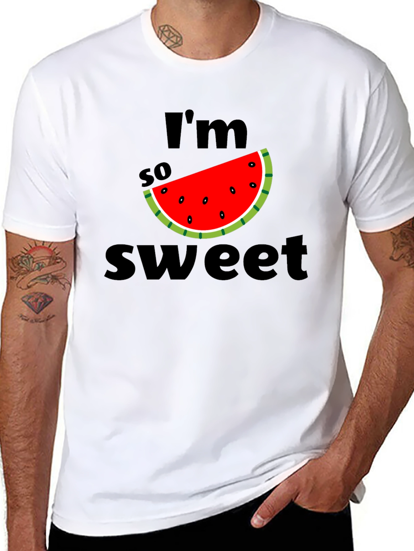 Im So Sweet Watermelon Graphic T-Shirt
