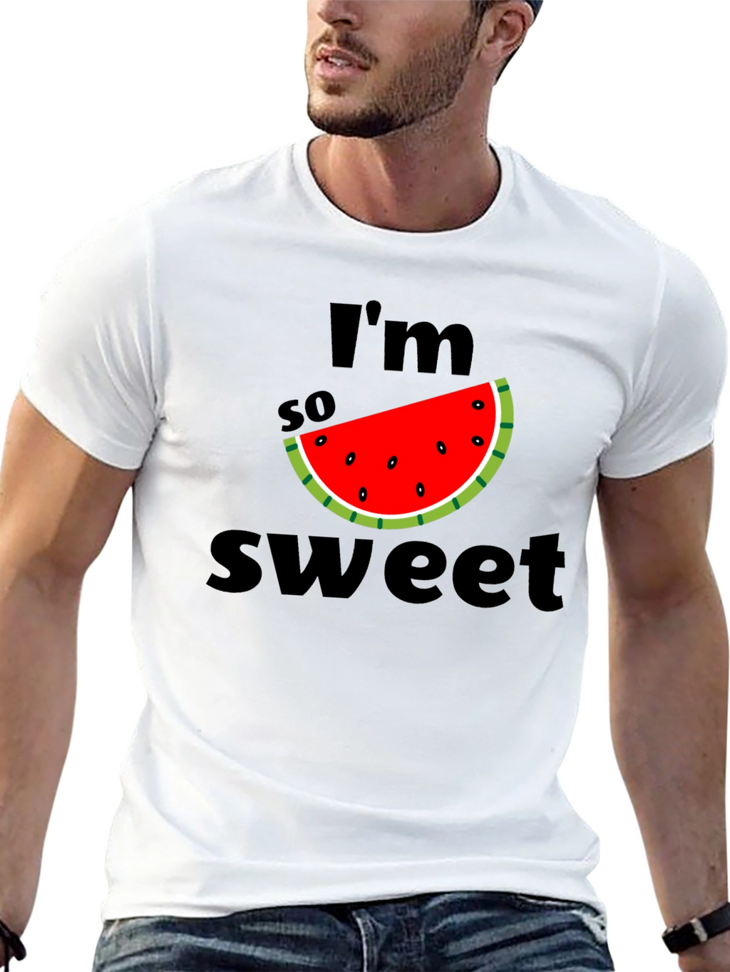 Im So Sweet Watermelon Graphic T-Shirt