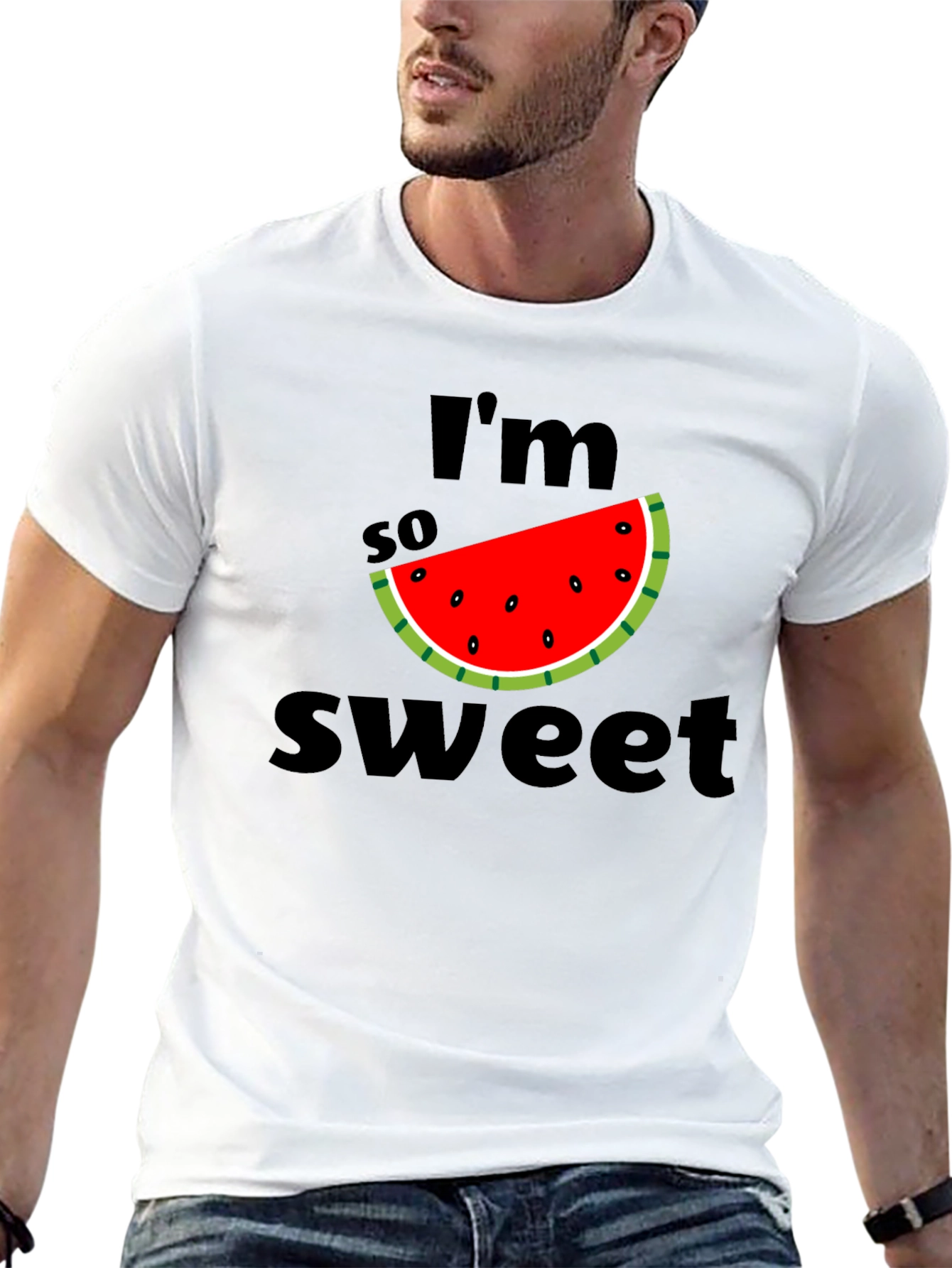 Im So Sweet Watermelon Graphic T-Shirt