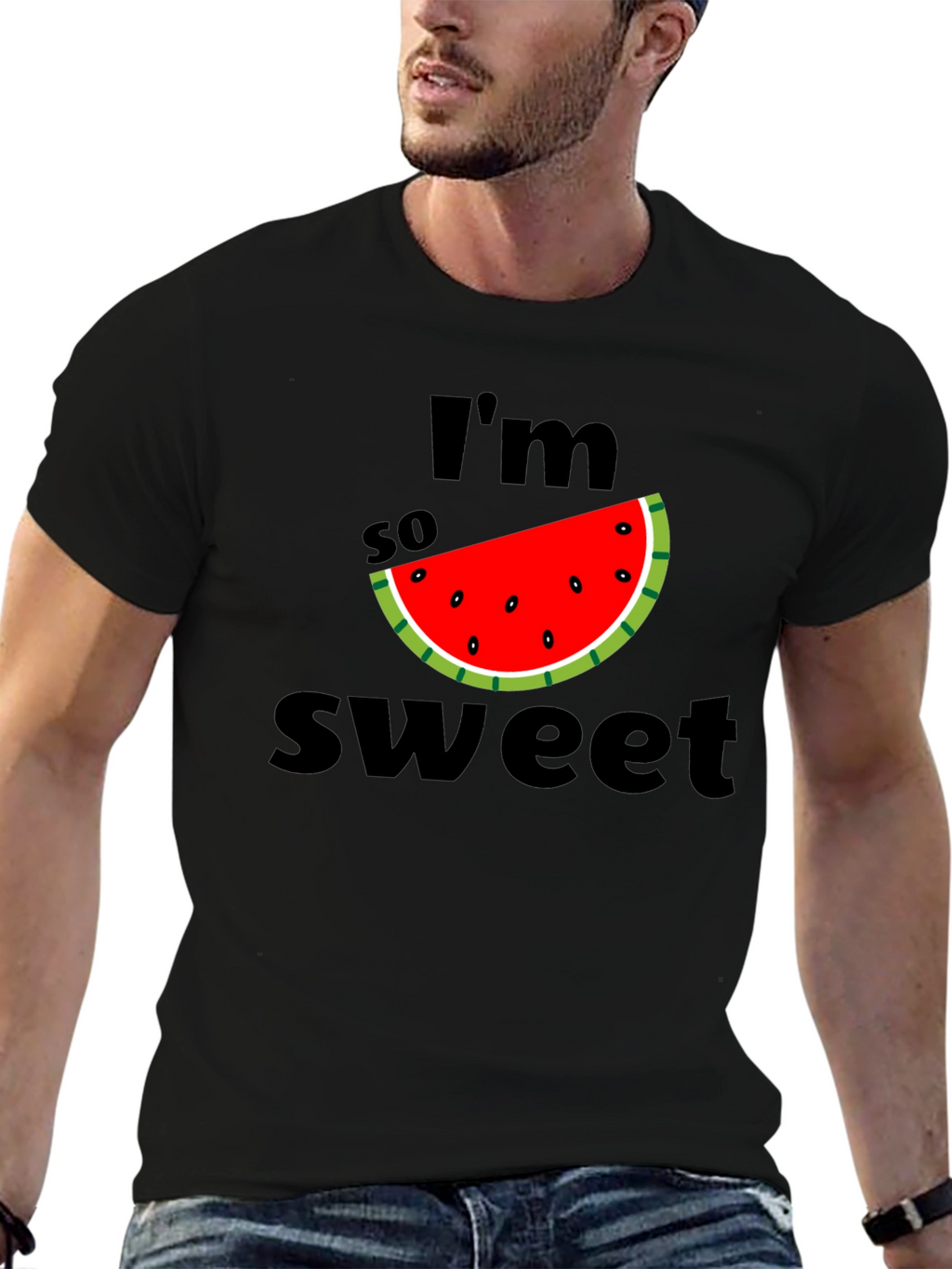 Im So Sweet Watermelon Graphic T-Shirt