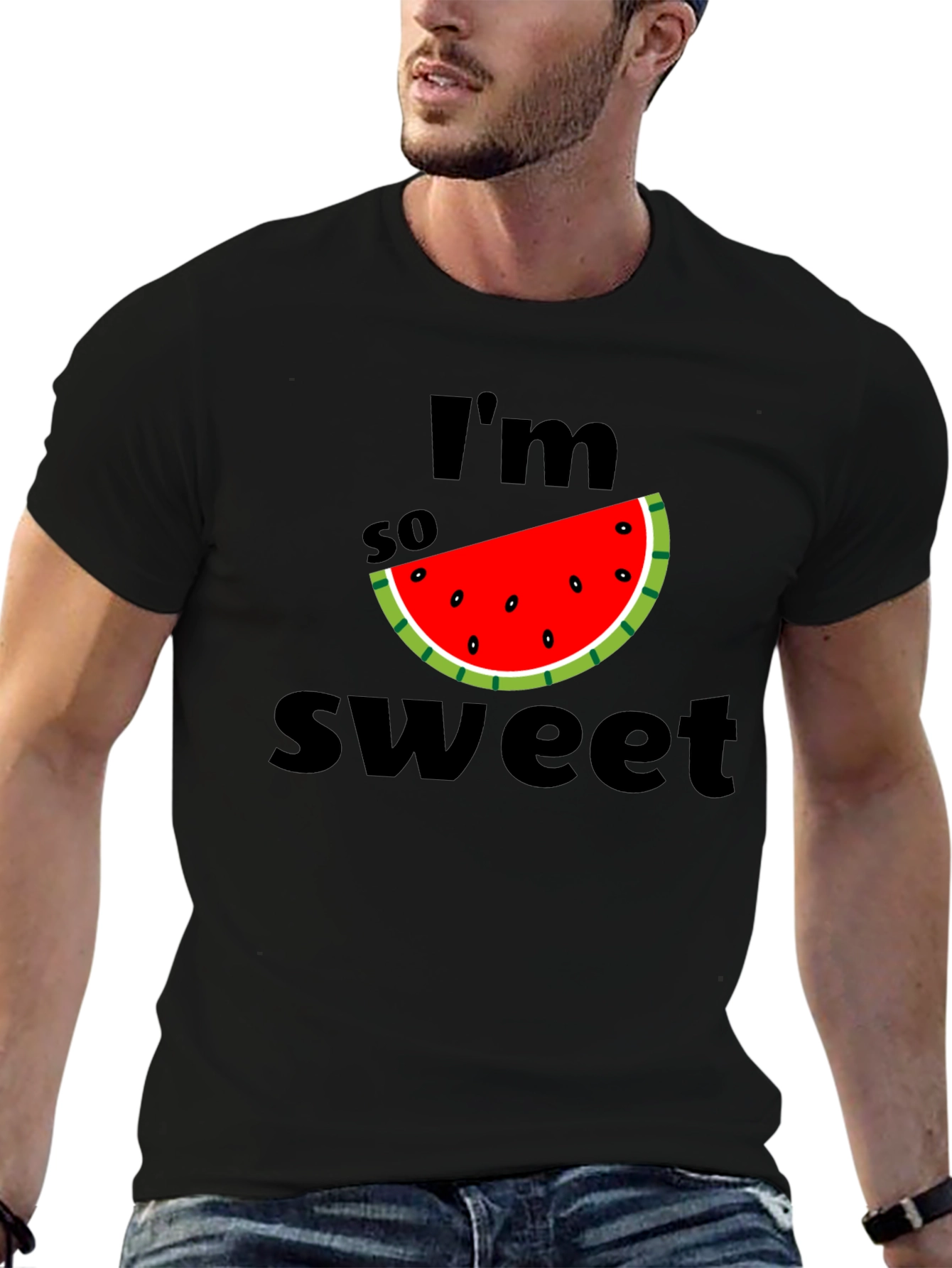 Im So Sweet Watermelon Graphic T-Shirt