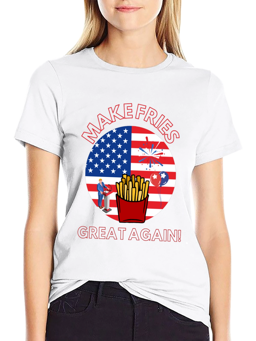 Make Fries Great Again T-Shirt