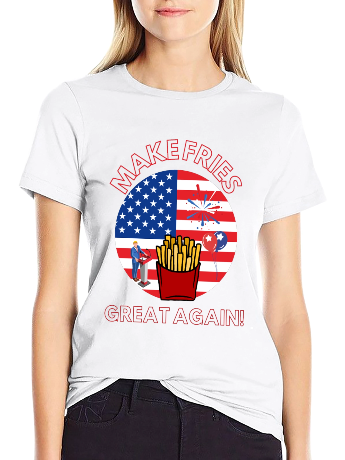 Make Fries Great Again T-Shirt