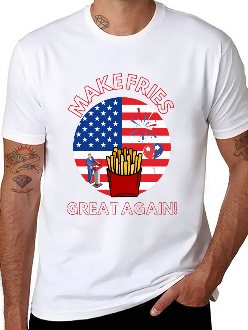 Make Fries Great Again T-Shirt
