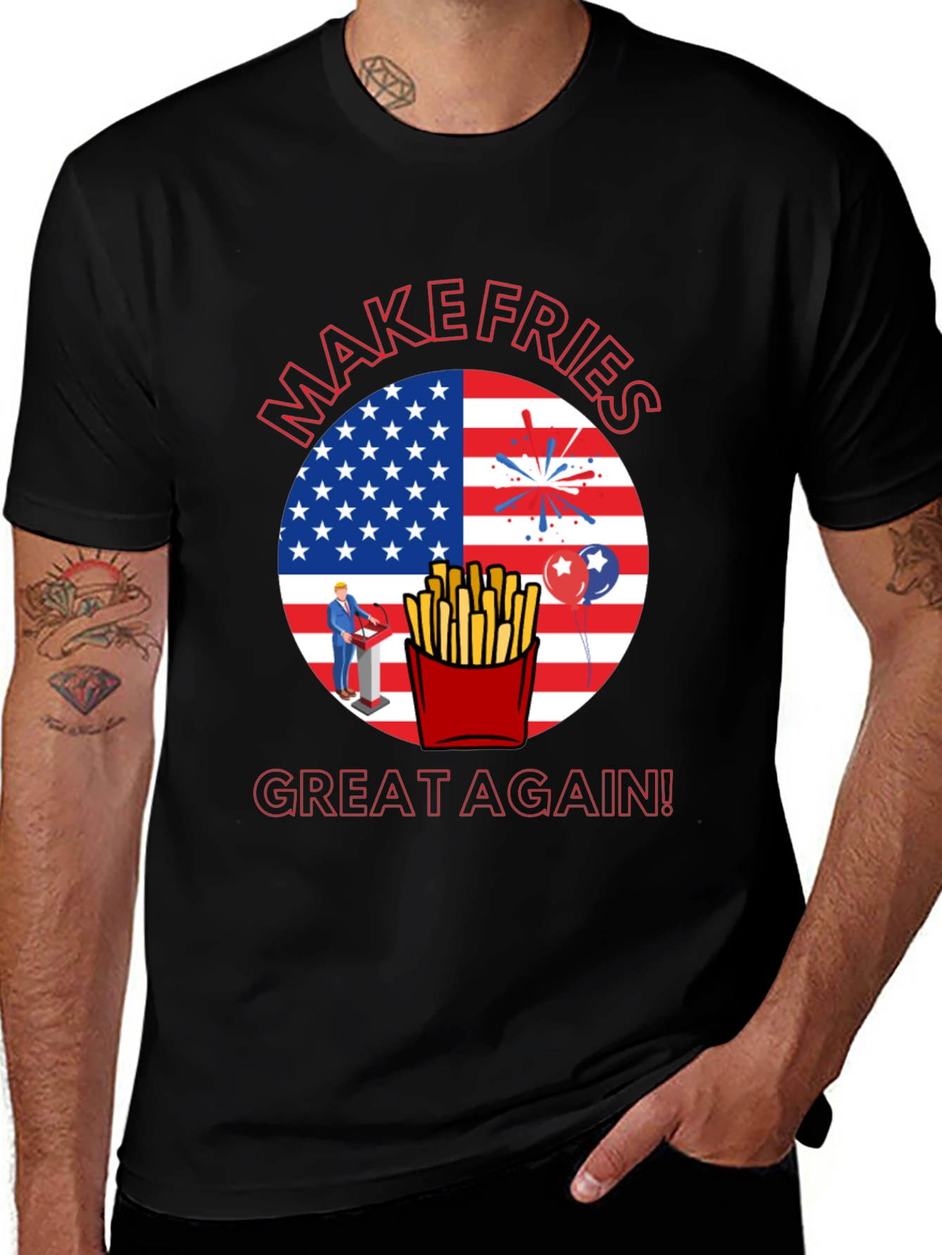 Make Fries Great Again T-Shirt