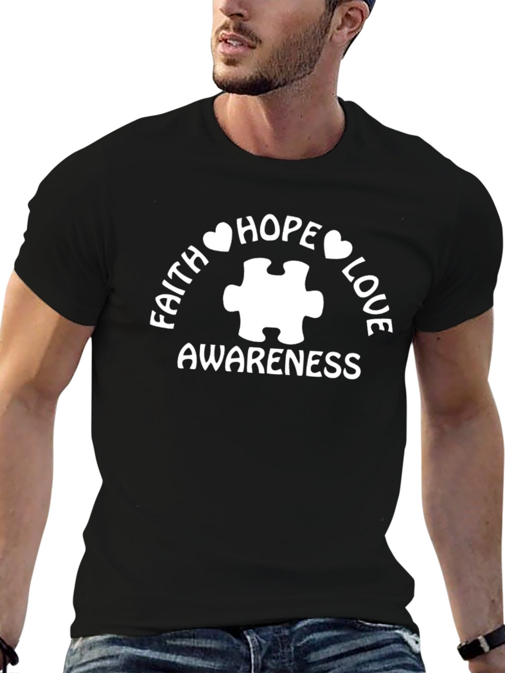 Faith Hope Love Awareness T-Shirt