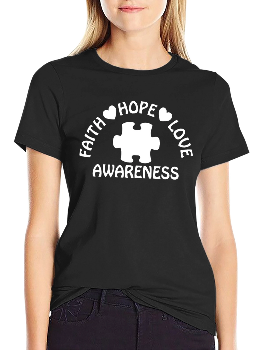Faith Hope Love Awareness T-Shirt