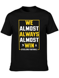 Steelers Football Graphic Tee
