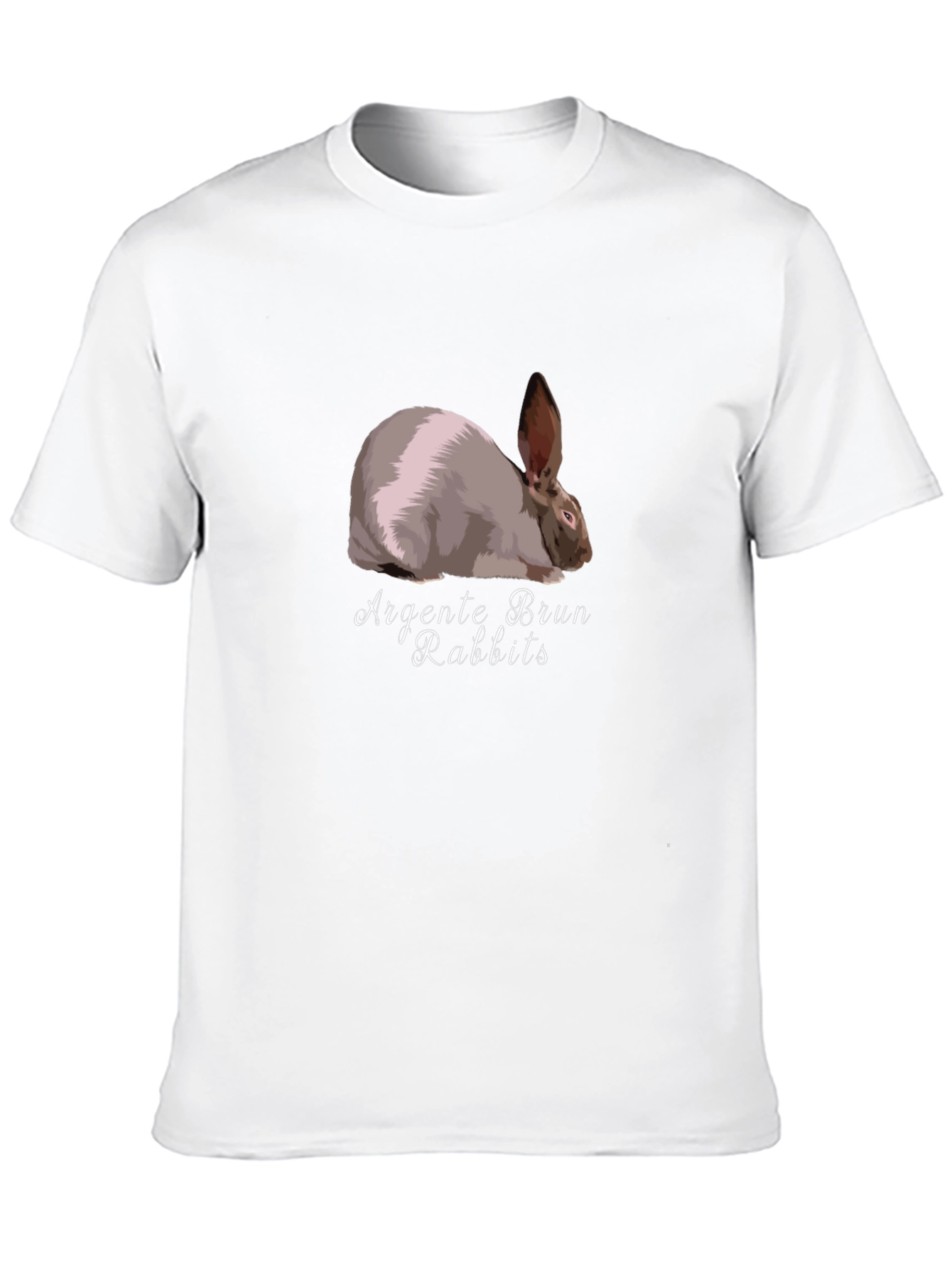 Argenté Brun Rabbit Graphic Tee - Unique Design