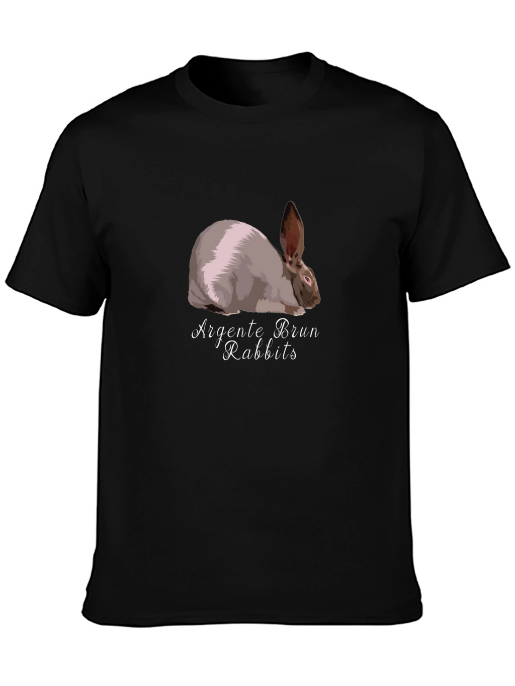 Argenté Brun Rabbit Graphic Tee - Unique Design