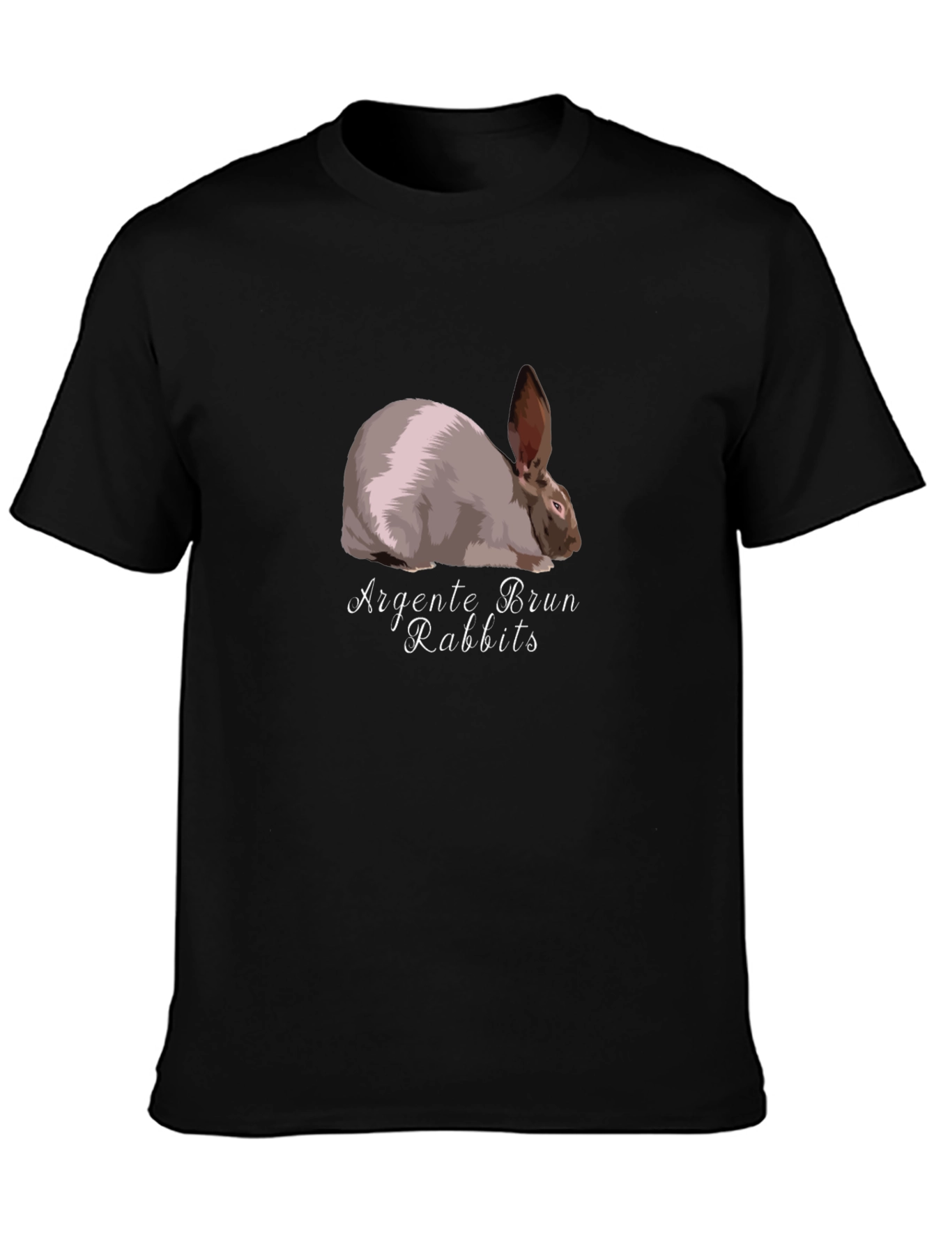 Argenté Brun Rabbit Graphic Tee - Unique Design