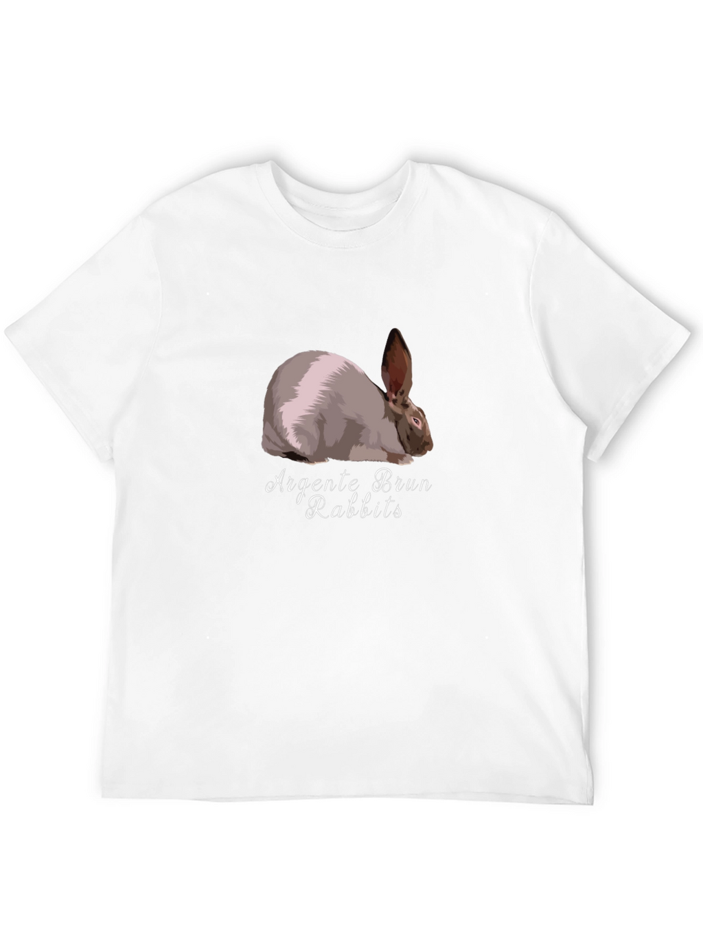Argenté Brun Rabbit Graphic Tee - Unique Design