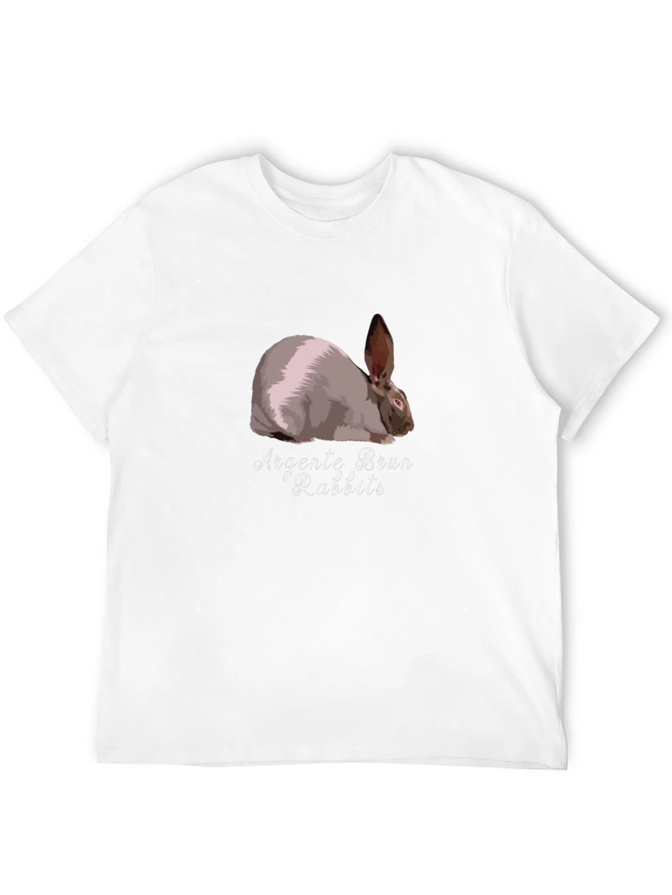 Argenté Brun Rabbit Graphic Tee - Unique Design
