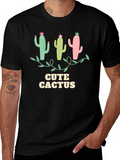 Cute Cactus Graphic Tee - Desert Plant Lover Shirt