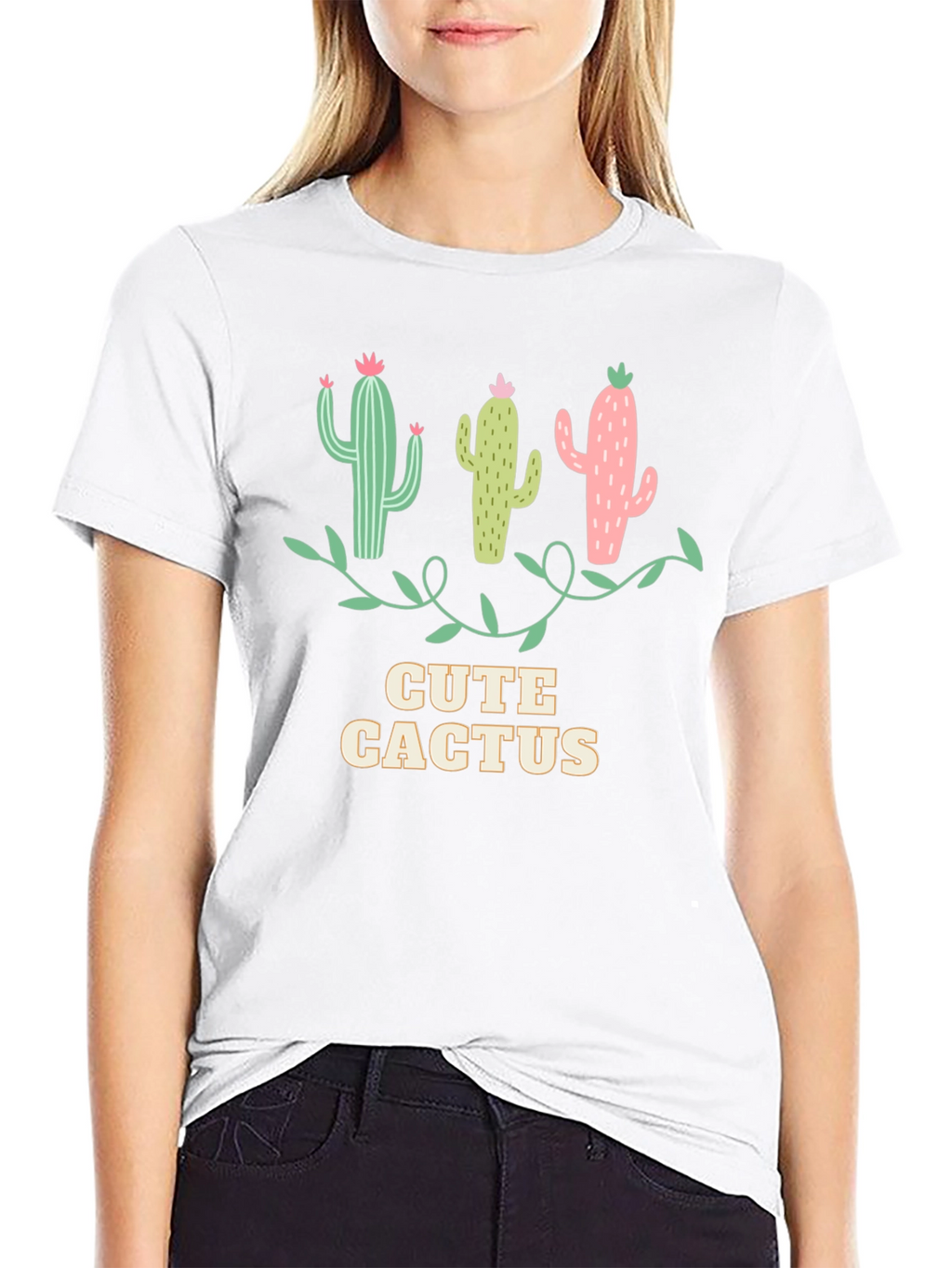 Cute Cactus Graphic Tee - Desert Plant Lover Shirt