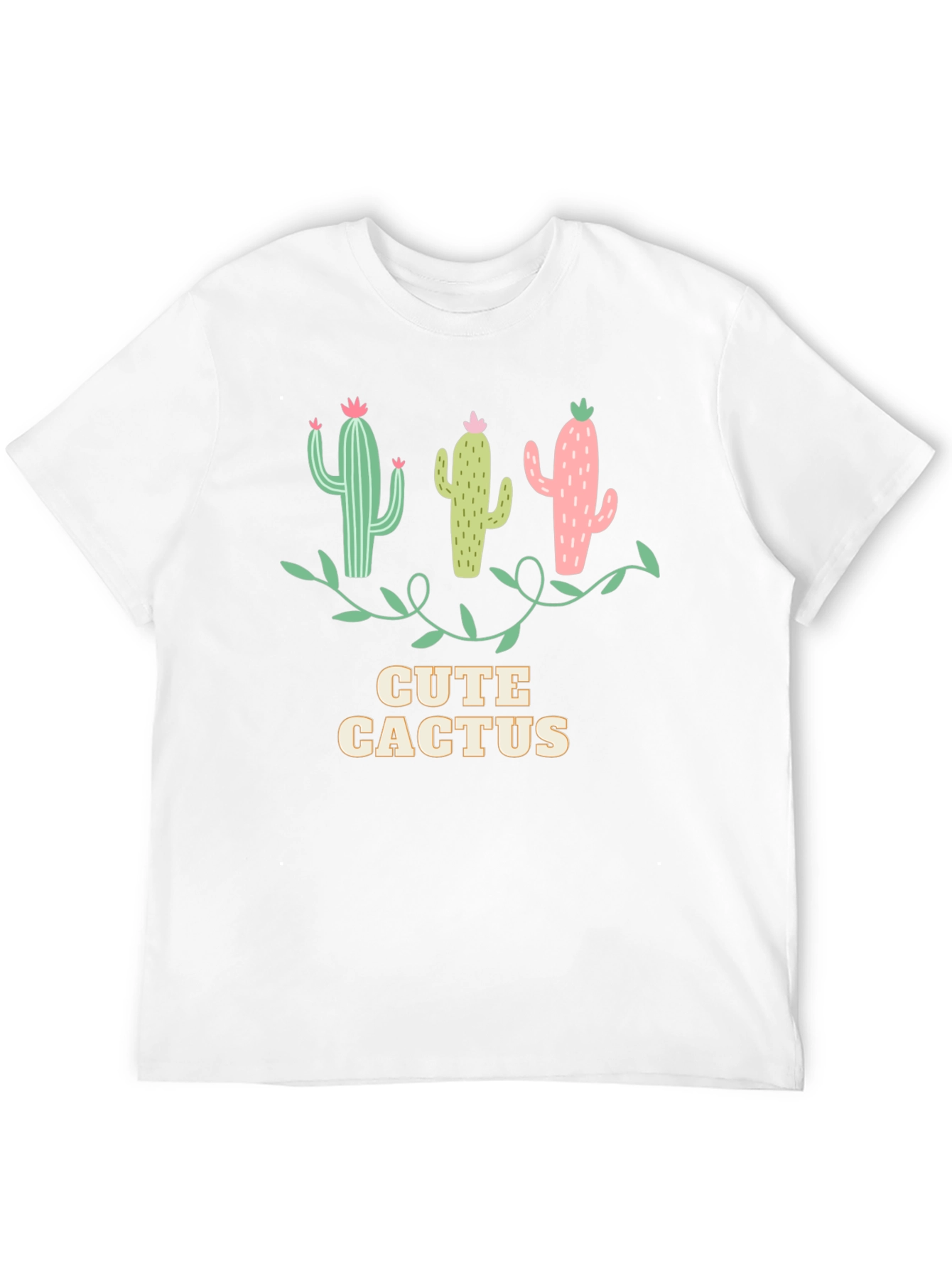 Cute Cactus Graphic Tee - Desert Plant Lover Shirt