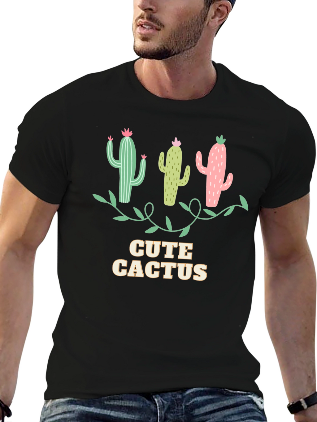 Cute Cactus Graphic Tee - Desert Plant Lover Shirt