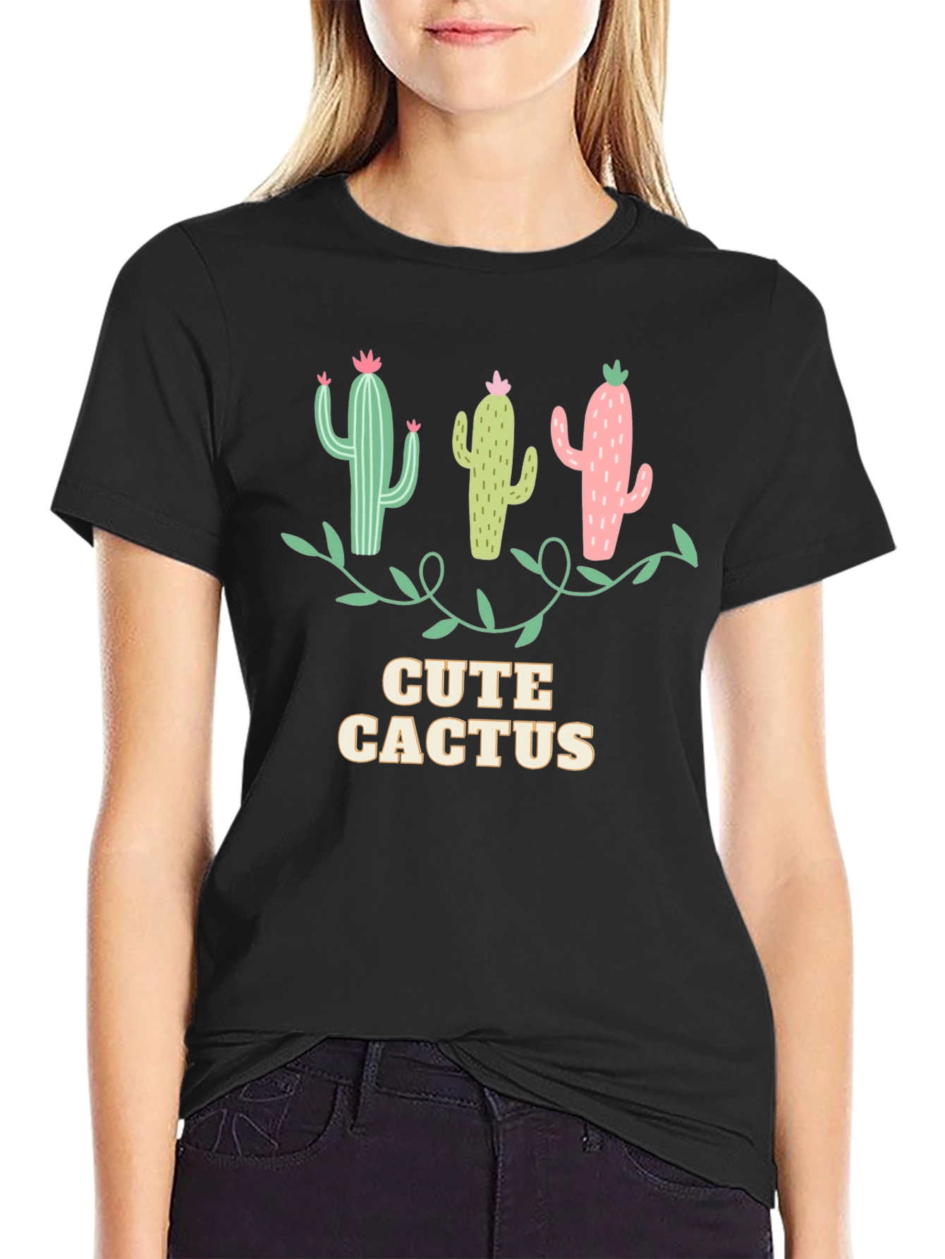 Cute Cactus Graphic Tee - Desert Plant Lover Shirt