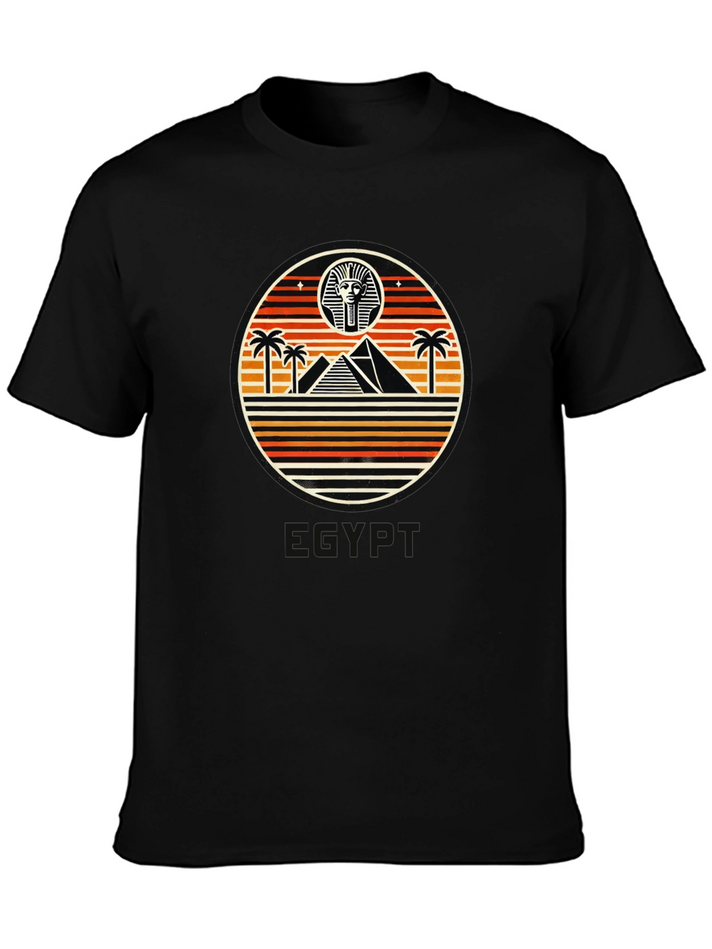Retro Egyptian Pyramid T-Shirt