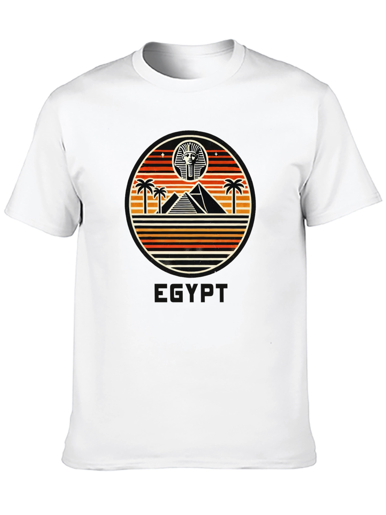 Retro Egyptian Pyramid T-Shirt